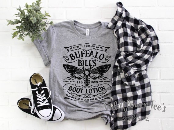 Women's BUFFALO Body Lotion Halloween Limited Tee T-Shirt Graphic Tee S - 3XL 4XL 5XL