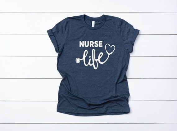 Women's NURSE LIFE Tee T-Shirt Graphic Tee Plus Size 3X 3XL 4X 4XL Avail
