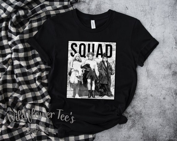 Women's Witch Sisters SQUAD Fall Halloween Witch Spell Limited Tee T-Shirt Graphic Tee S - 3XL 4XL 5XL