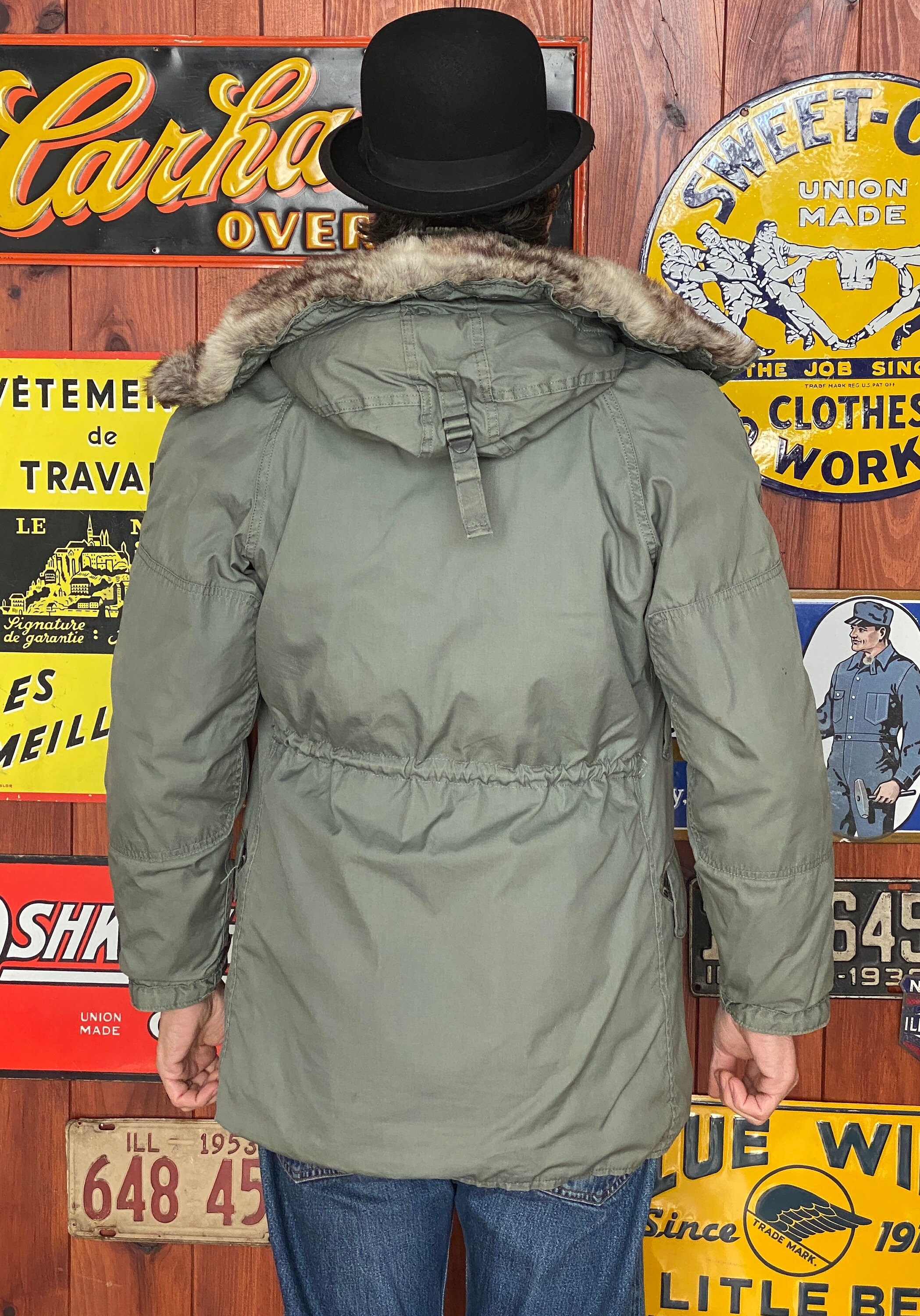 Authentic 1986 US Air Force N-3B Extreme Cold Parka / Military