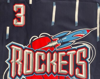 Vintage Champion Houston Rockets Steve Francis NBA Jersey Made USA