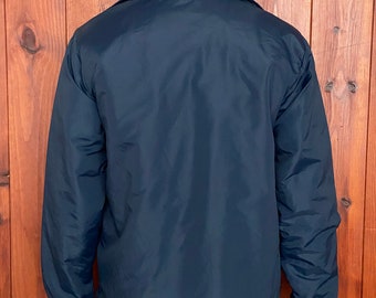 Veste Coupe-Vent Vintage Homme Années 90 - Penn State University - Taille XL - Bleu Délavé - Occasion