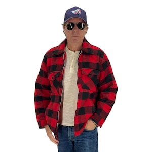 Size 42US (52EU) Vintage buffalo wool jacket Made in USA