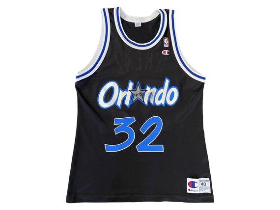 Vintage 90s Champion Orlando Magic #32 Shaquille O'neal Jersey