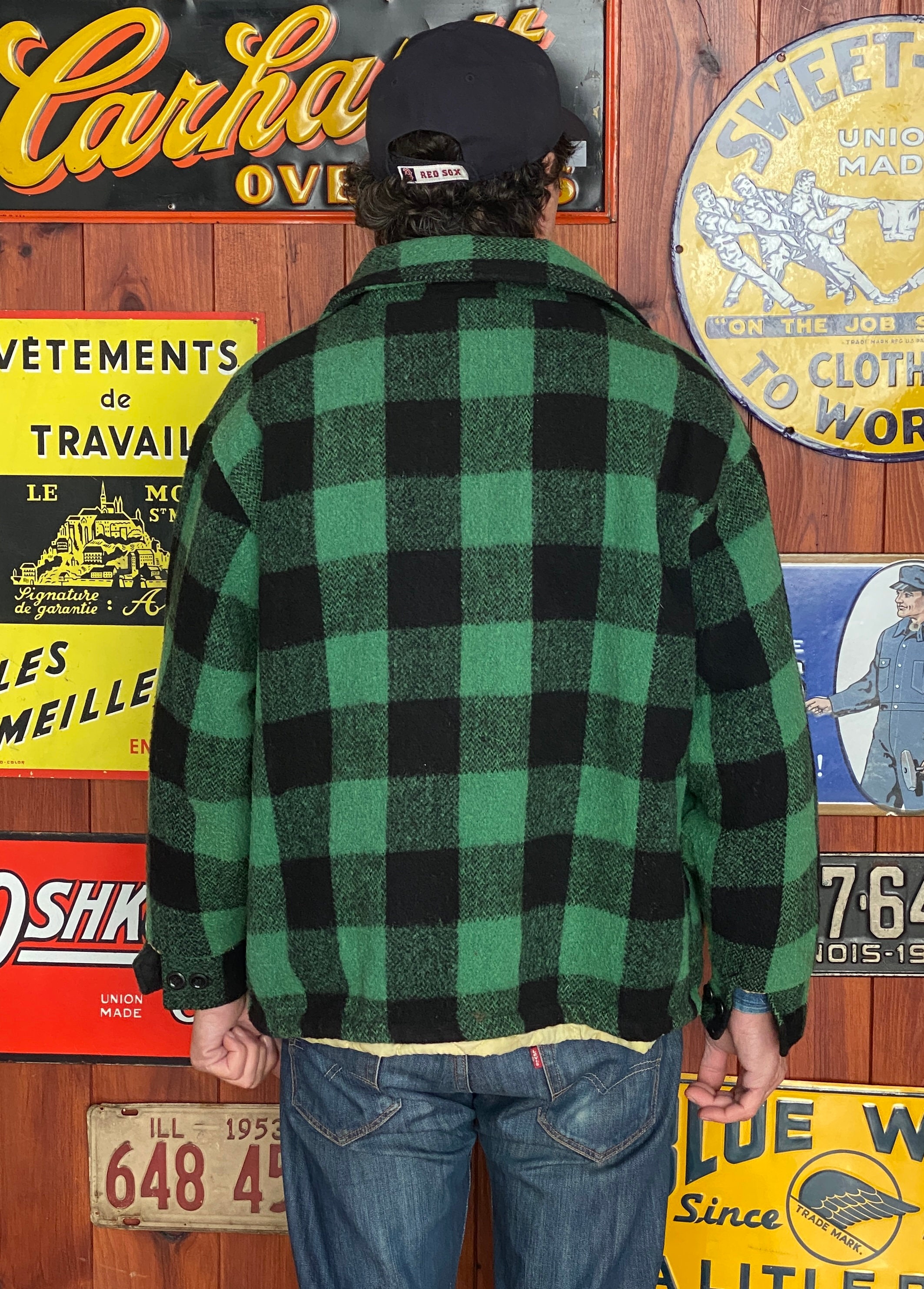 vintage] Hudson's Bay Blanket Coat L | eBay