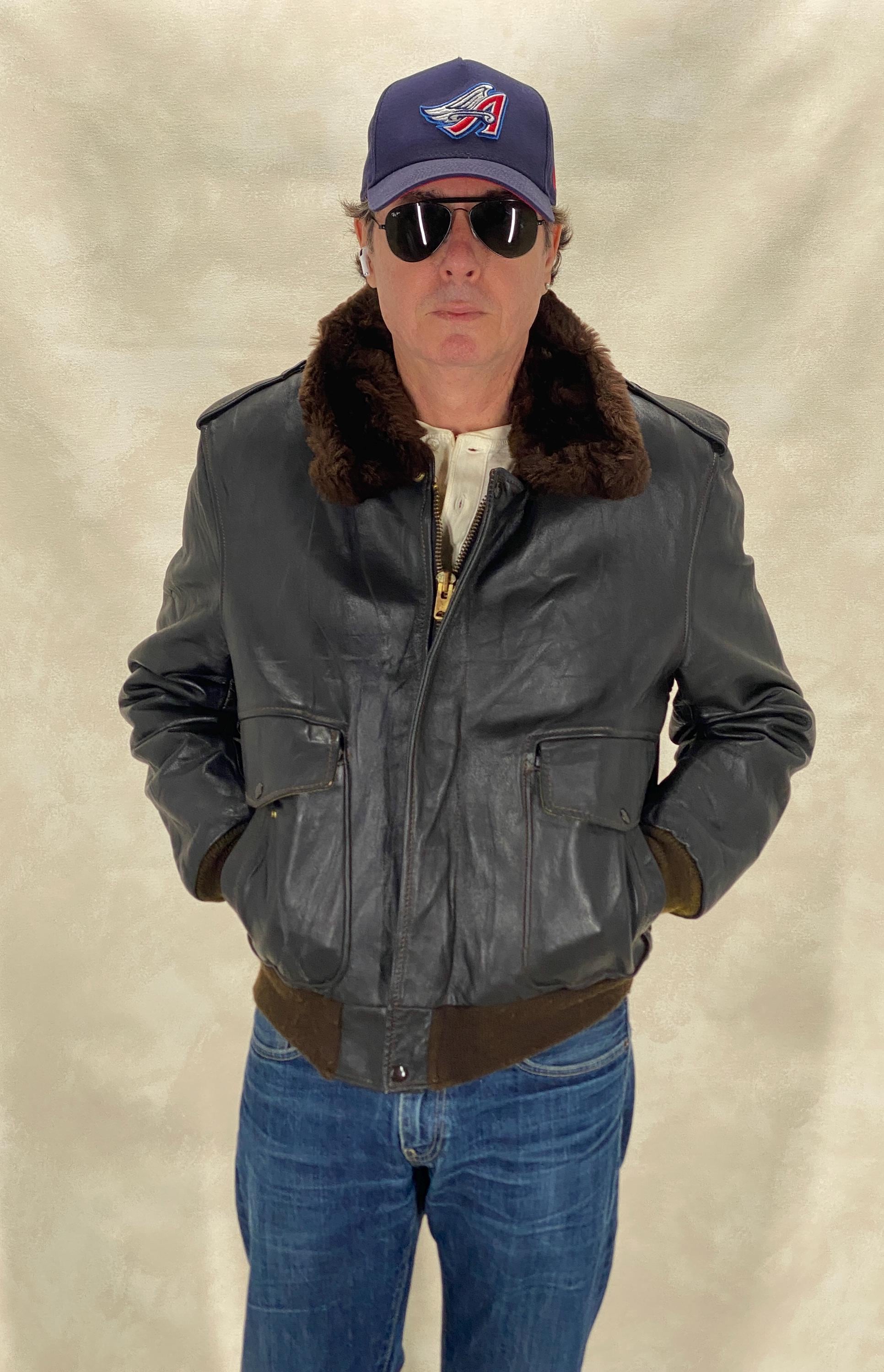 ジャケット・アウター 80s90s vintage type G-1 leather jacket Vintage Leather Bomber Flight Jacket – G-1 Aviator Style Made in