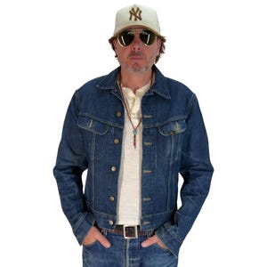 Size 40L US / 50L EU. Vintage 1970s Lee Denim Jacket – 2 Chest Pockets – Made in USA