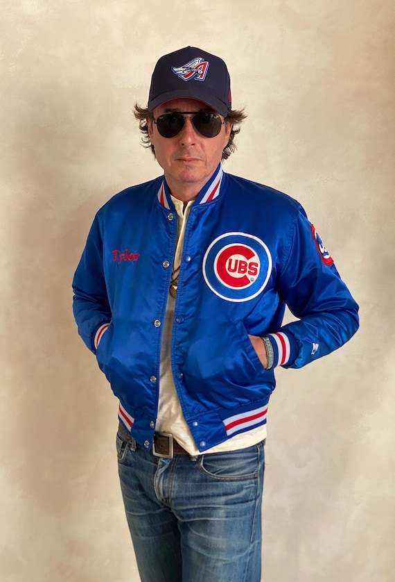 Vintage 80s Chicago Cubs Starter Jacket – Classic MLB Satin Bomber