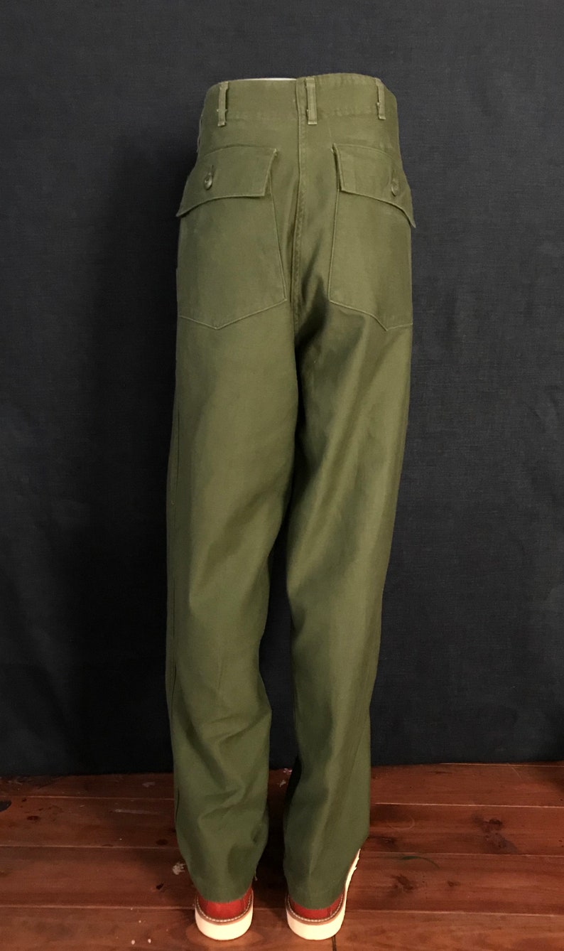 1973 Vintage OG107 fatigue pants Measured size 32x32 army Etsy