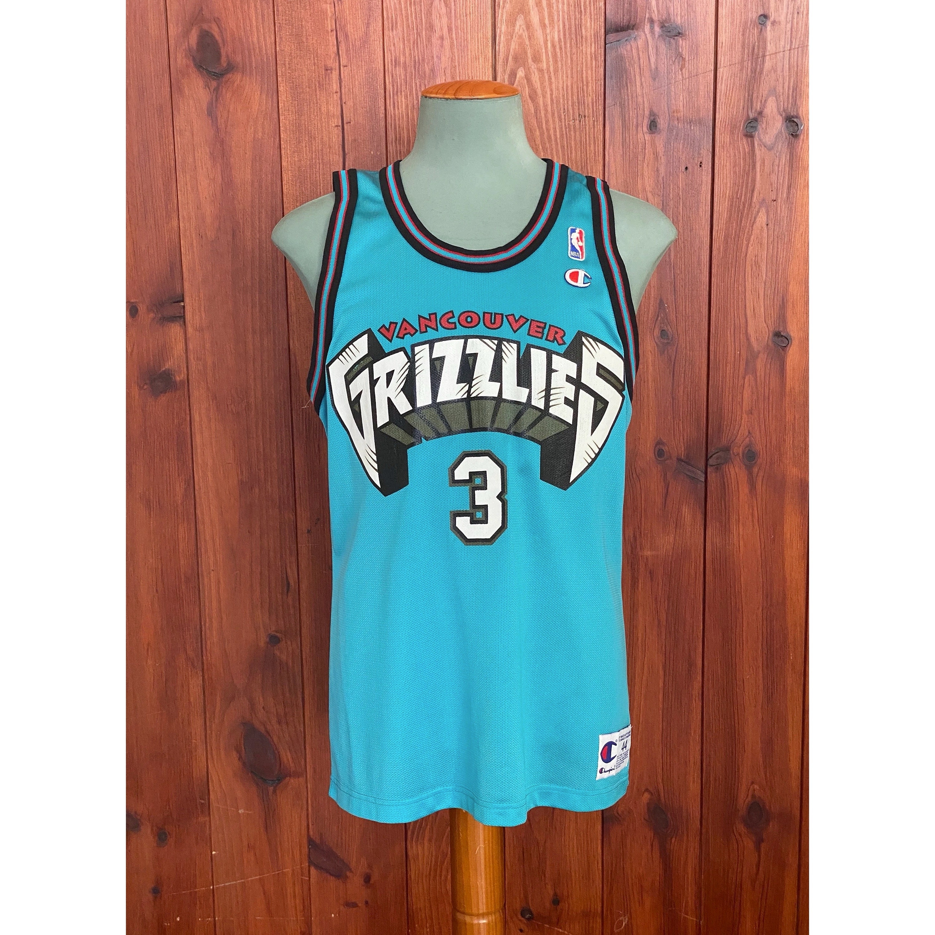 Size 44. Vintage 90s NBA Grizzlies 3 Abdur-rahim Champion -  Finland