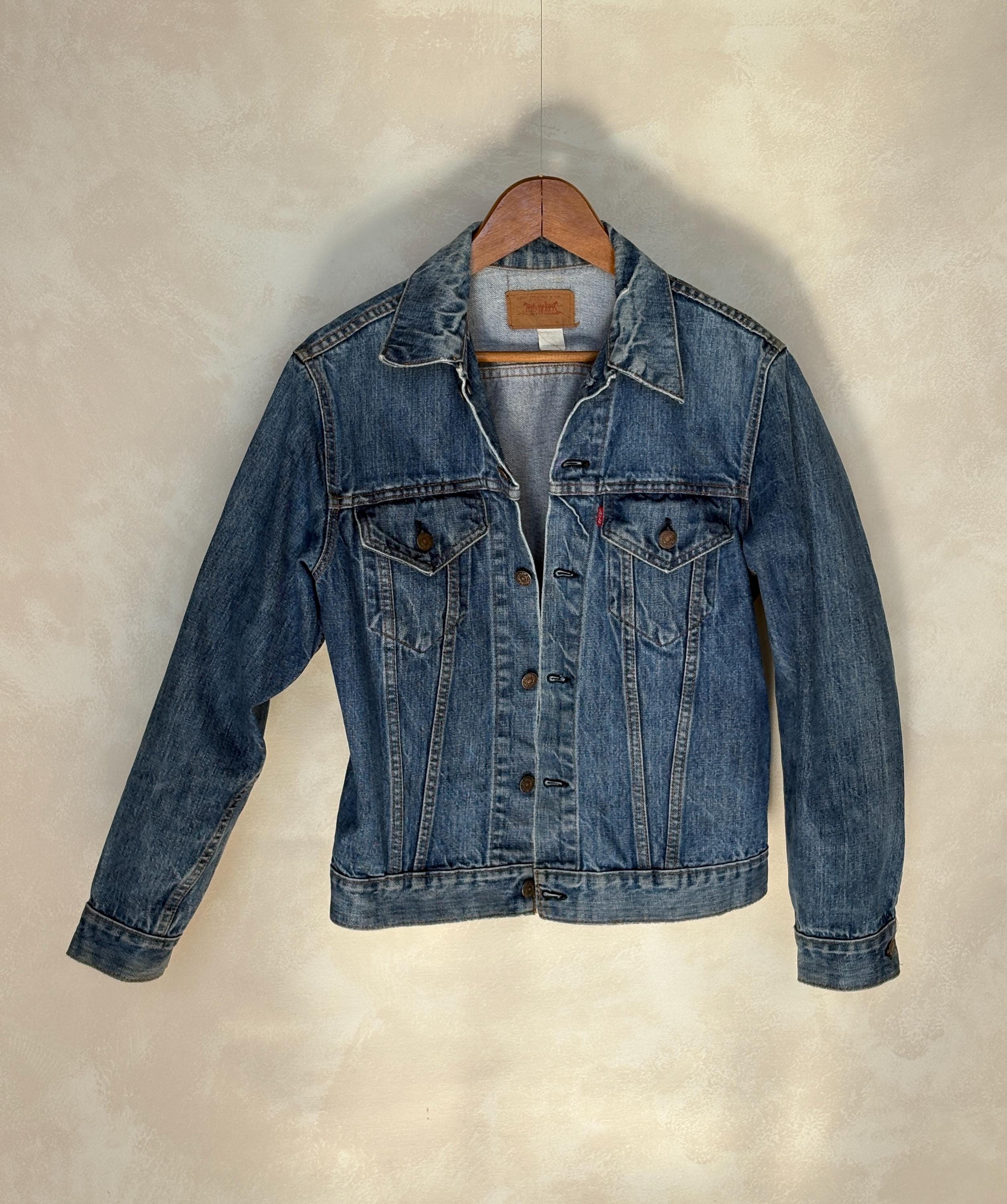 Vintage 70s Levi's Denim Trucker Jacket - Single Stitch, Made in