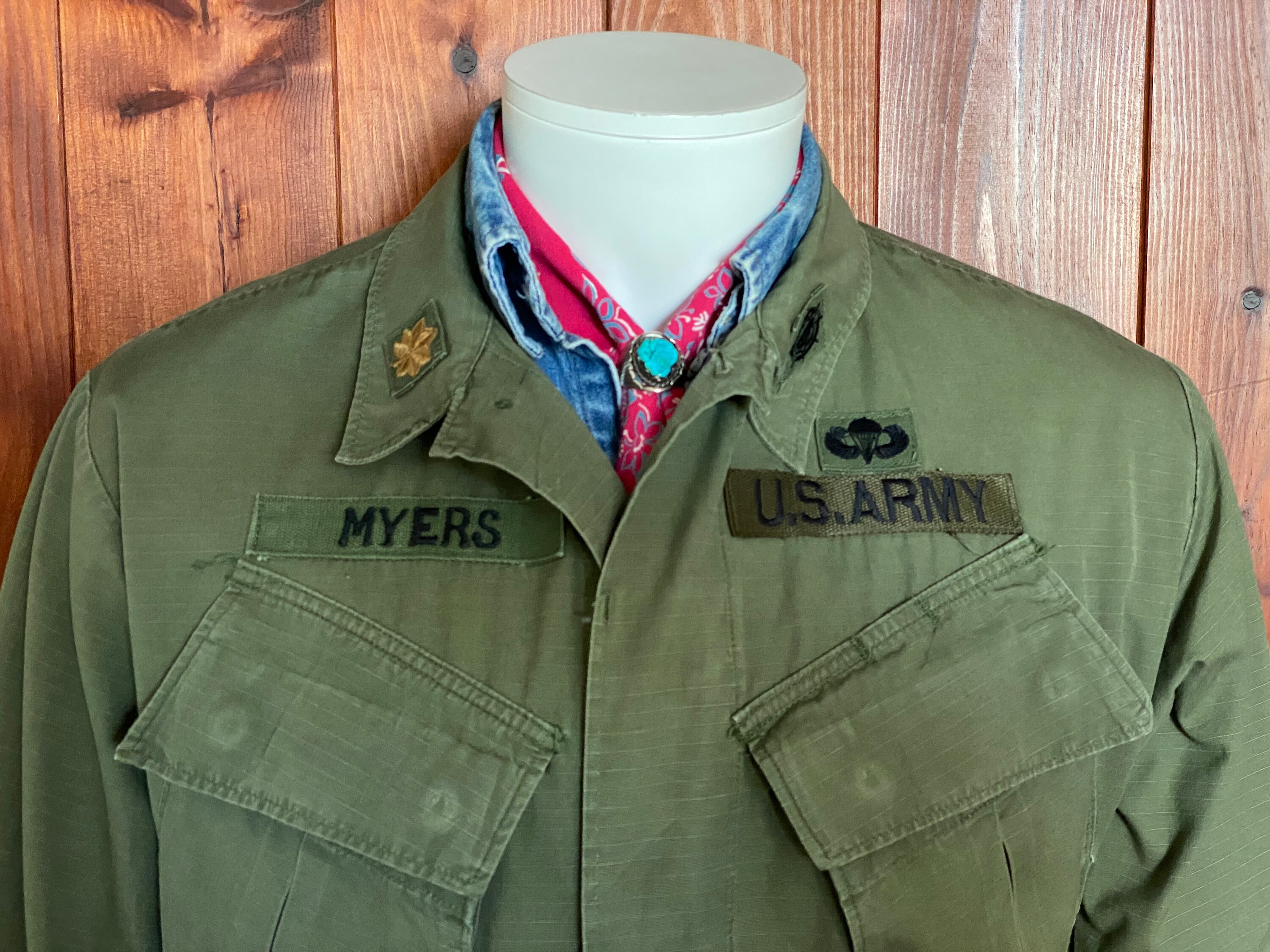 Authentic 1969 US Army Jungle Jacket – Vietnam War Era Vintage