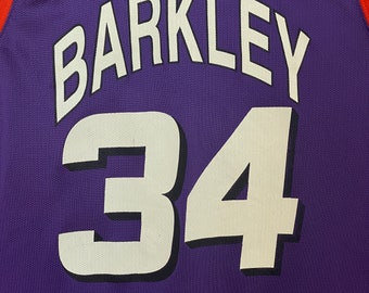 Vintage 90s Phoenix Suns NBA Jersey – Barkley #34 by Champion Made