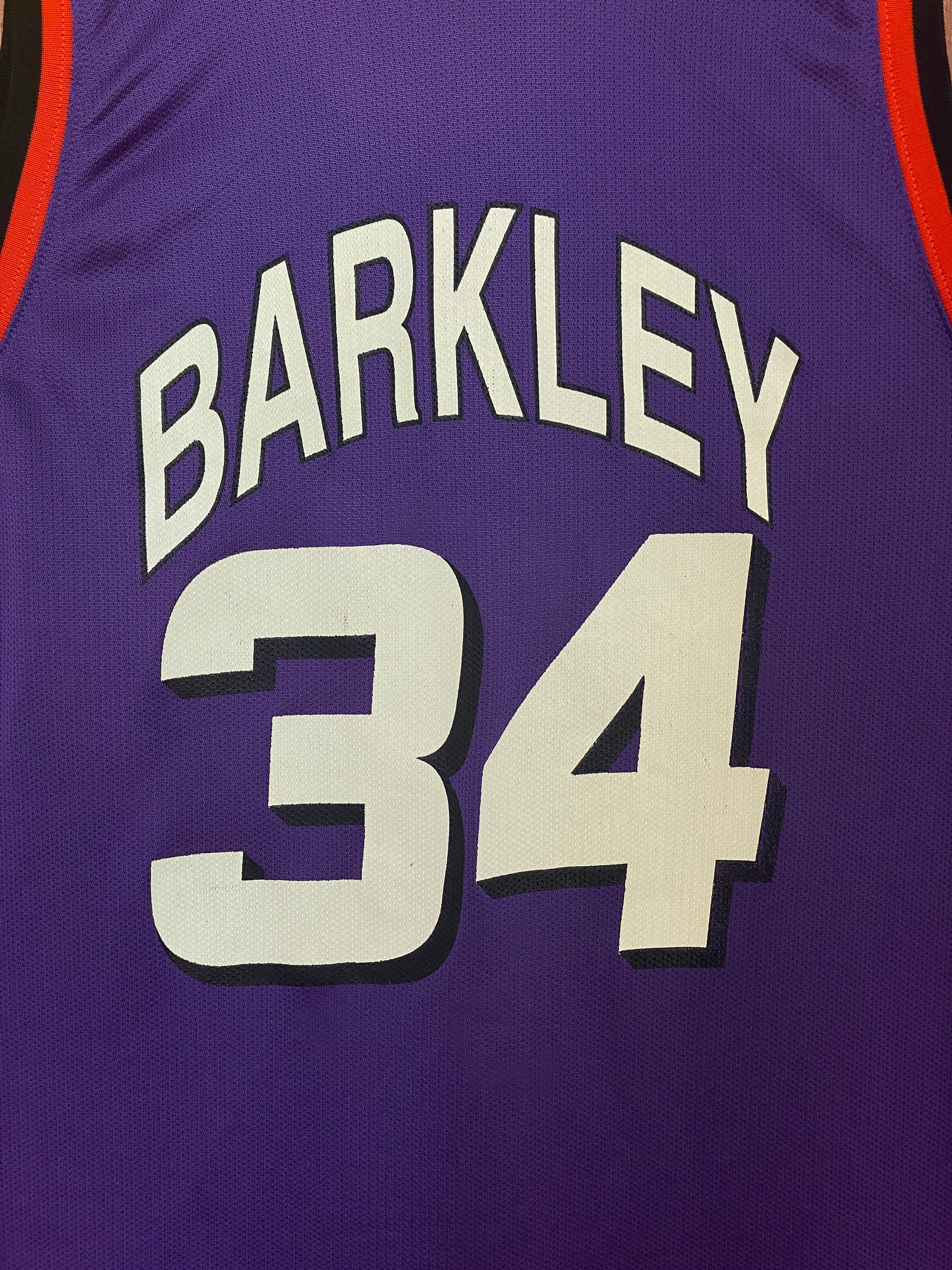 Vintage 90s Phoenix Suns NBA Jersey – Barkley #34 by Champion Made