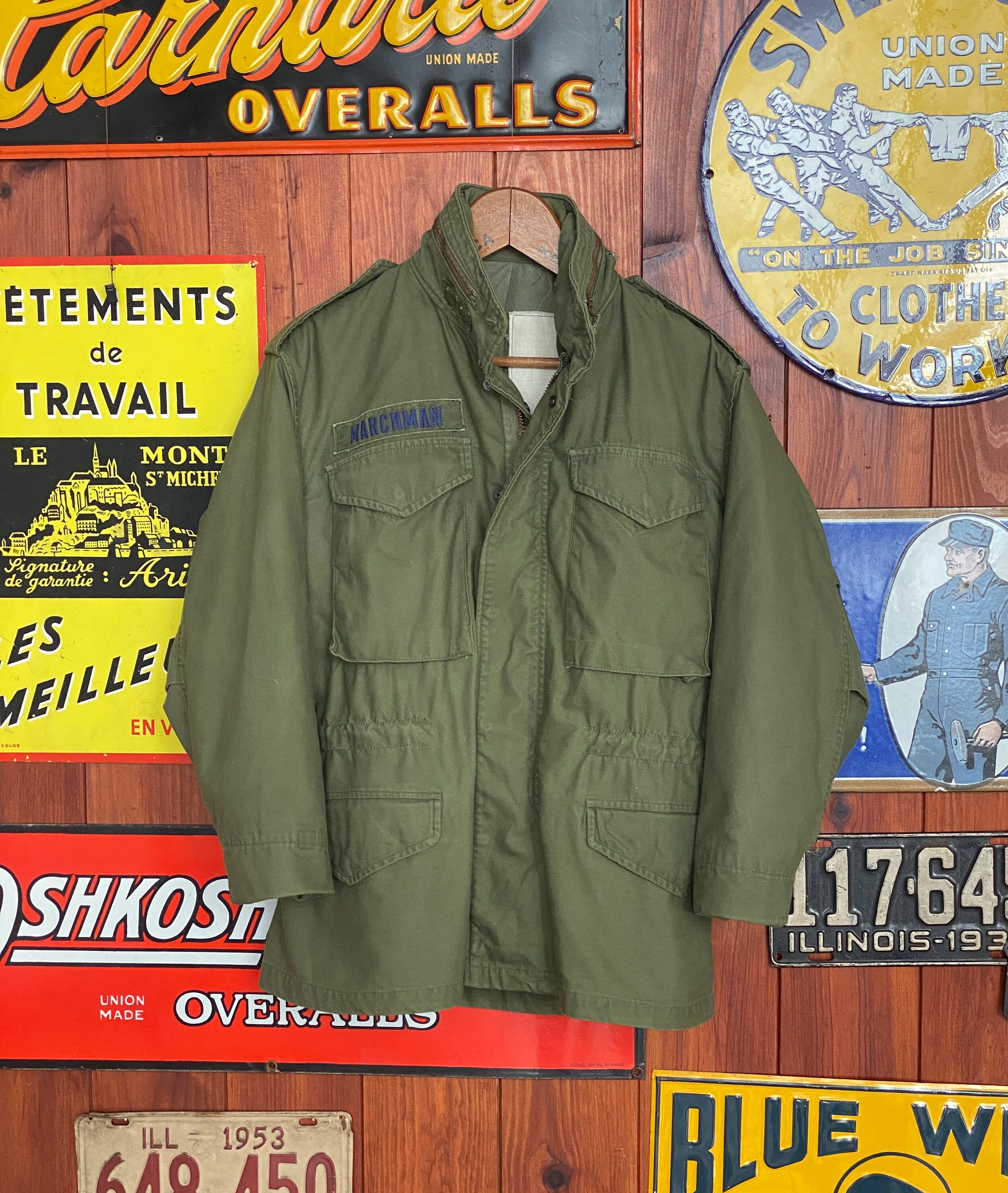 70s US ARMY M-65 FIELD JACKET Size SMALL-SHORT
