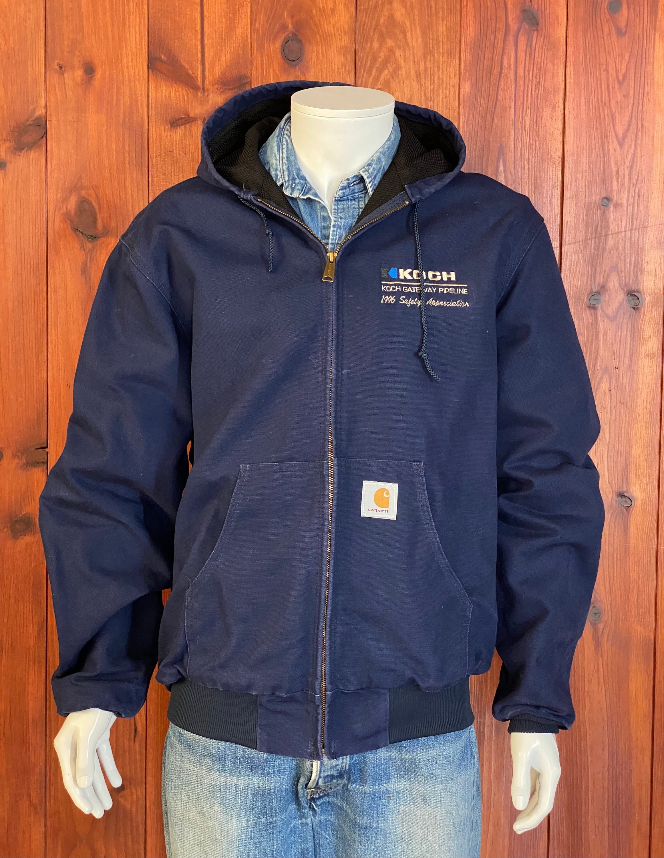 safety green carhartt jacket