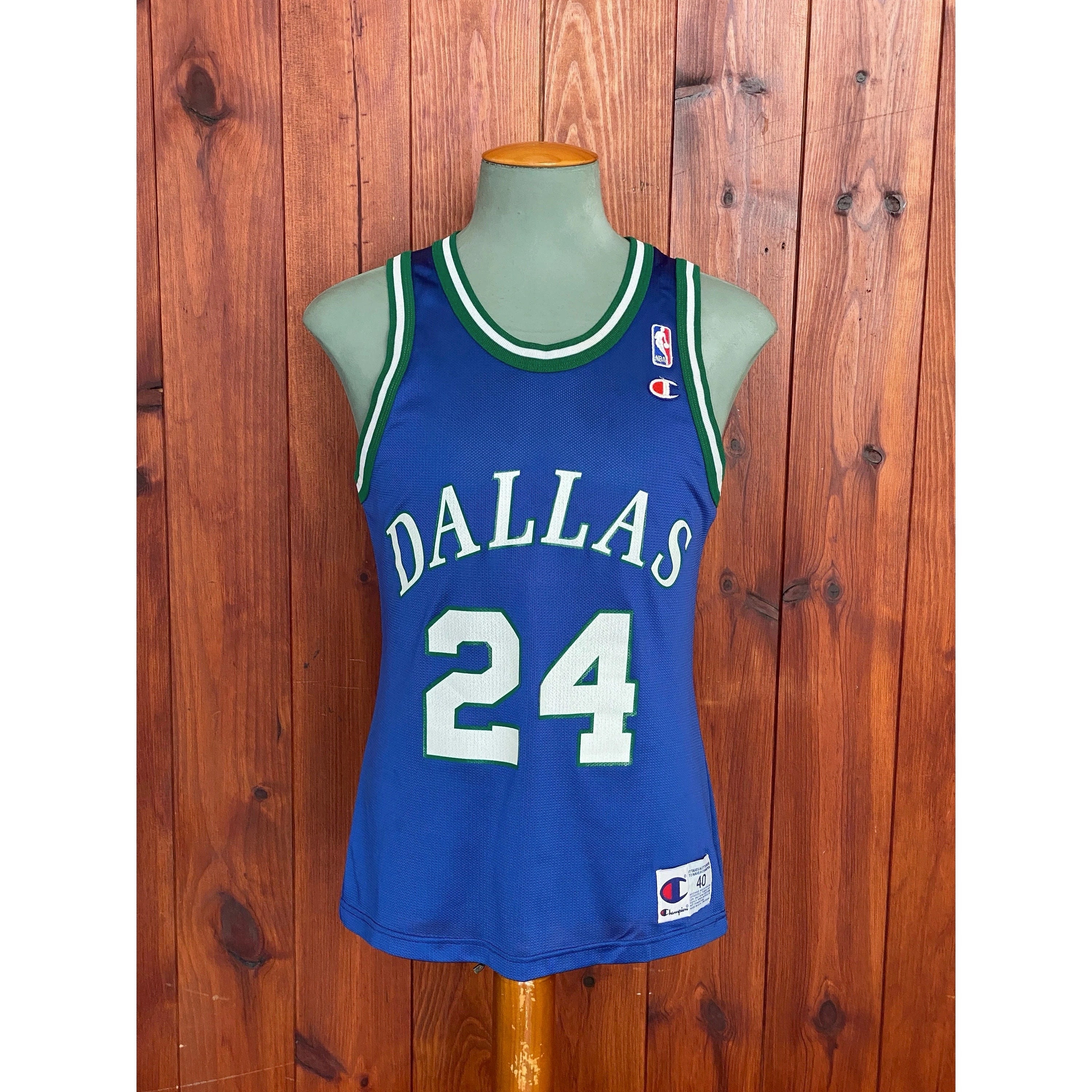 サイズ 40。希少なヴィンテージ 90 年代ジャージ NBA ダラス
