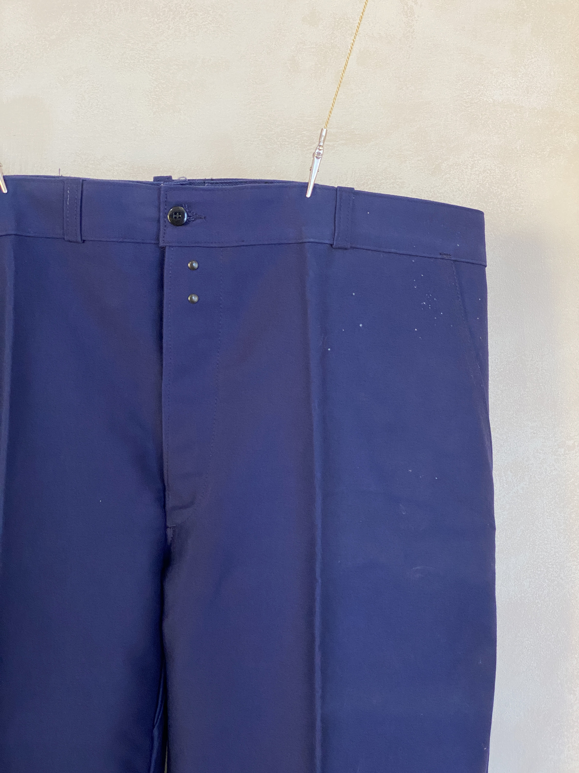 新古品 フランス製 モールスキン ワークパンツ - サイズ 50 EU / 40 US