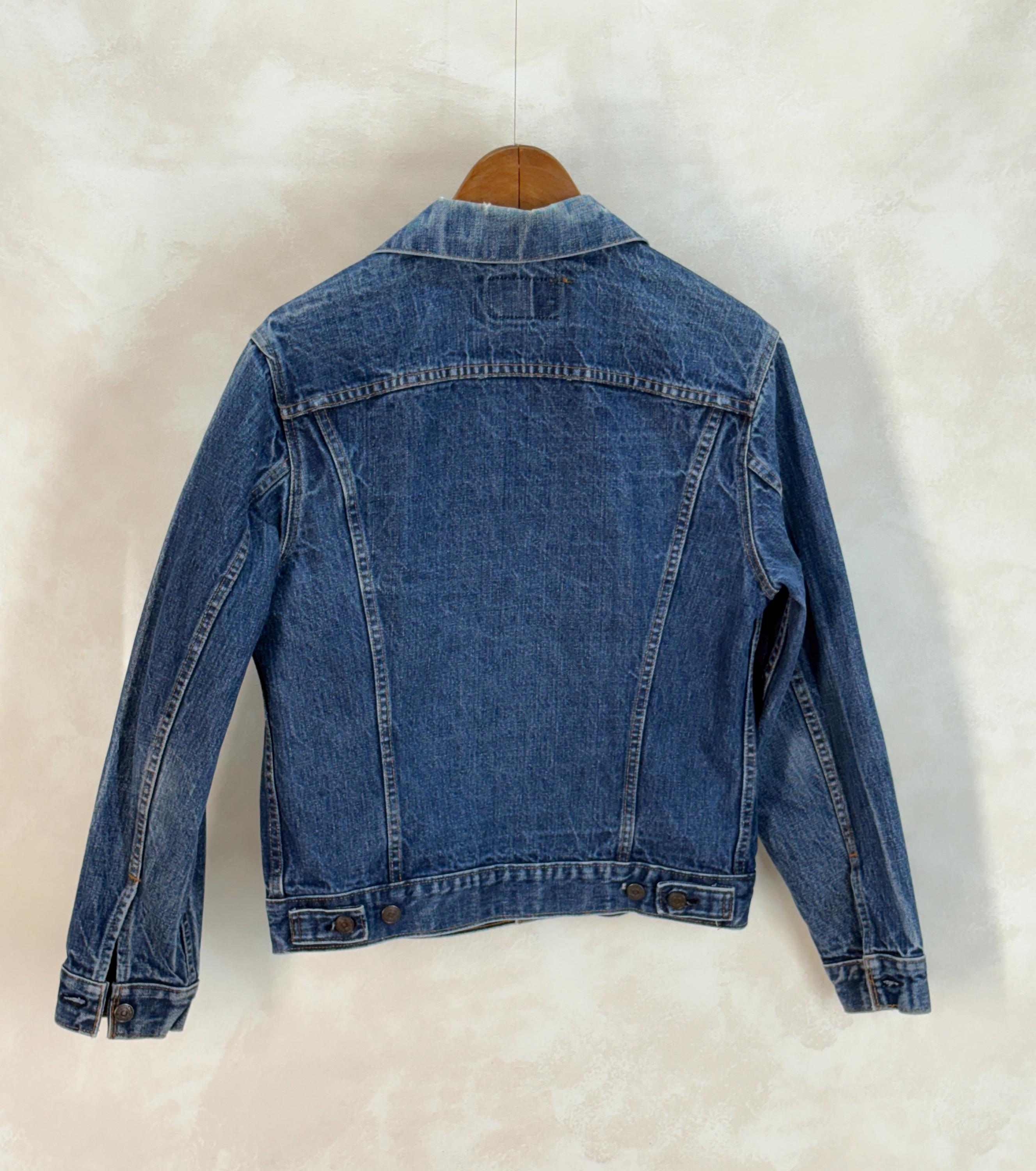 Vintage 70s Levi's 70505 Denim Jacket – 2-pocket Type III Trucker