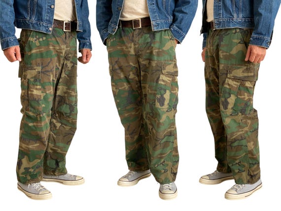 Bundeswehr Ksk Pantaloni Da Combattimento Mimetico Tropicale Deserto - Foto 9