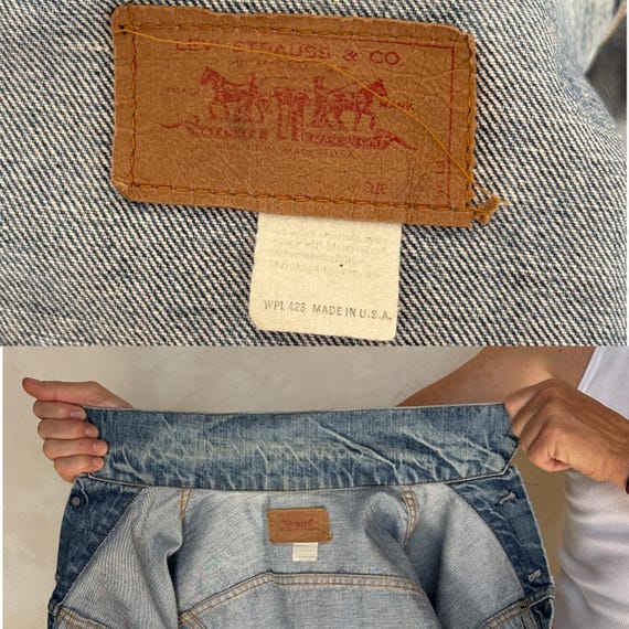 ジャケット・アウター 1970s LEVI'S DENIM TRUCKER JACKET Vintage 70s Levi's Denim Trucker Jacket - Single Stitch, Made in