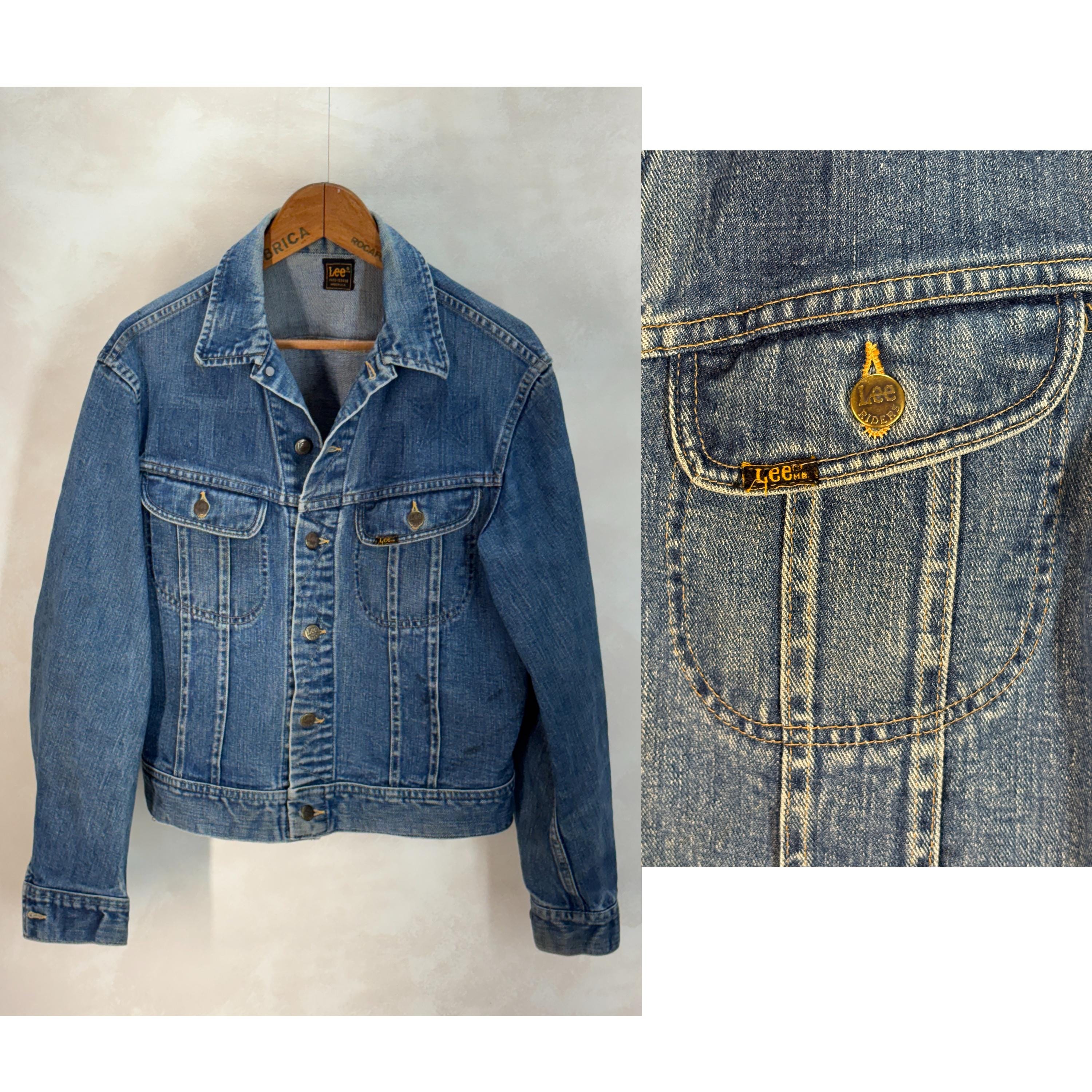 1970s Vintage USA製 jacket tracker Jersey Lee 70s Lee Type Pocket Chest 2 – USA in Made Jacket Denim ジャケット・アウター