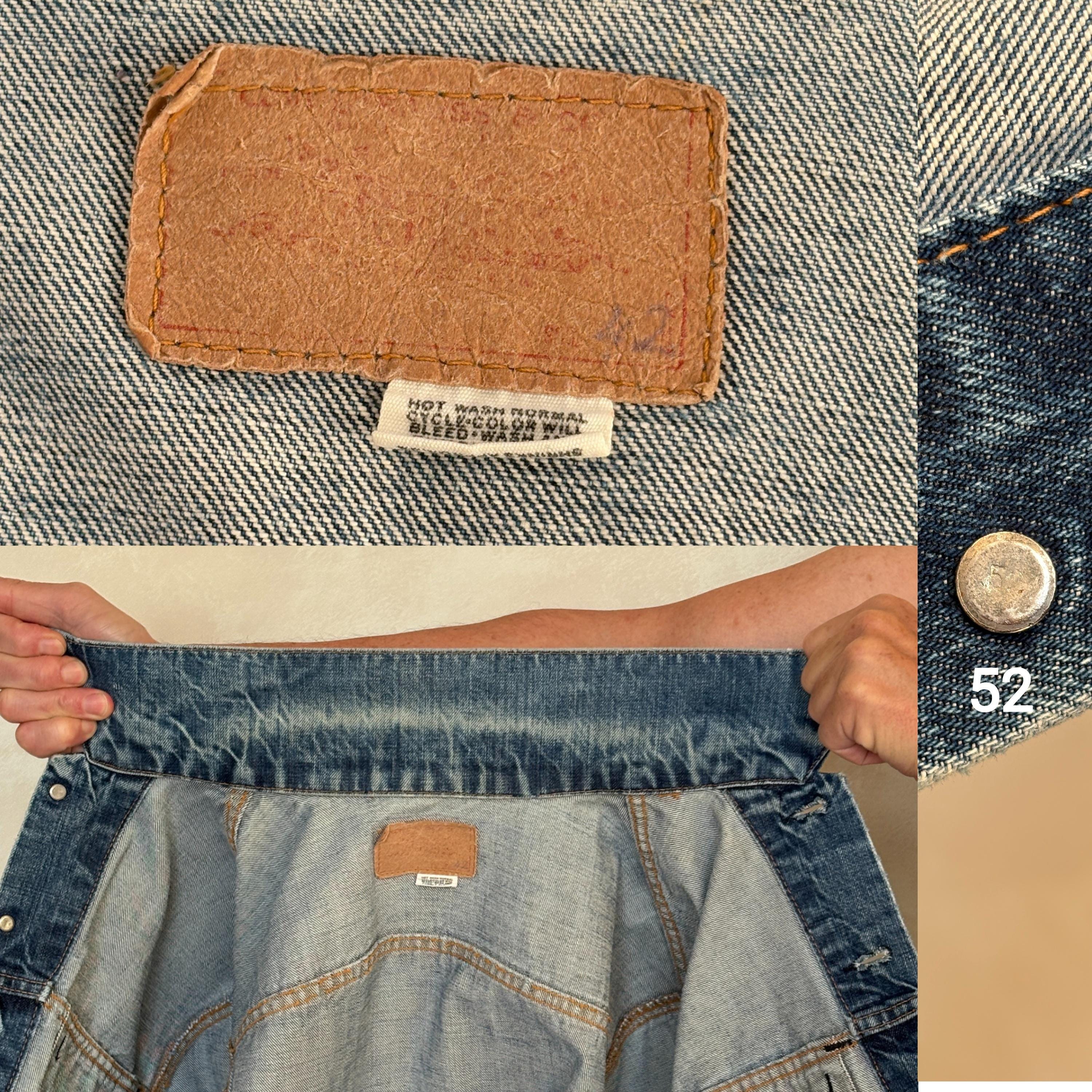 Vintage 70s Levi's Denim Trucker Jacket | Single Stitch | Made in
