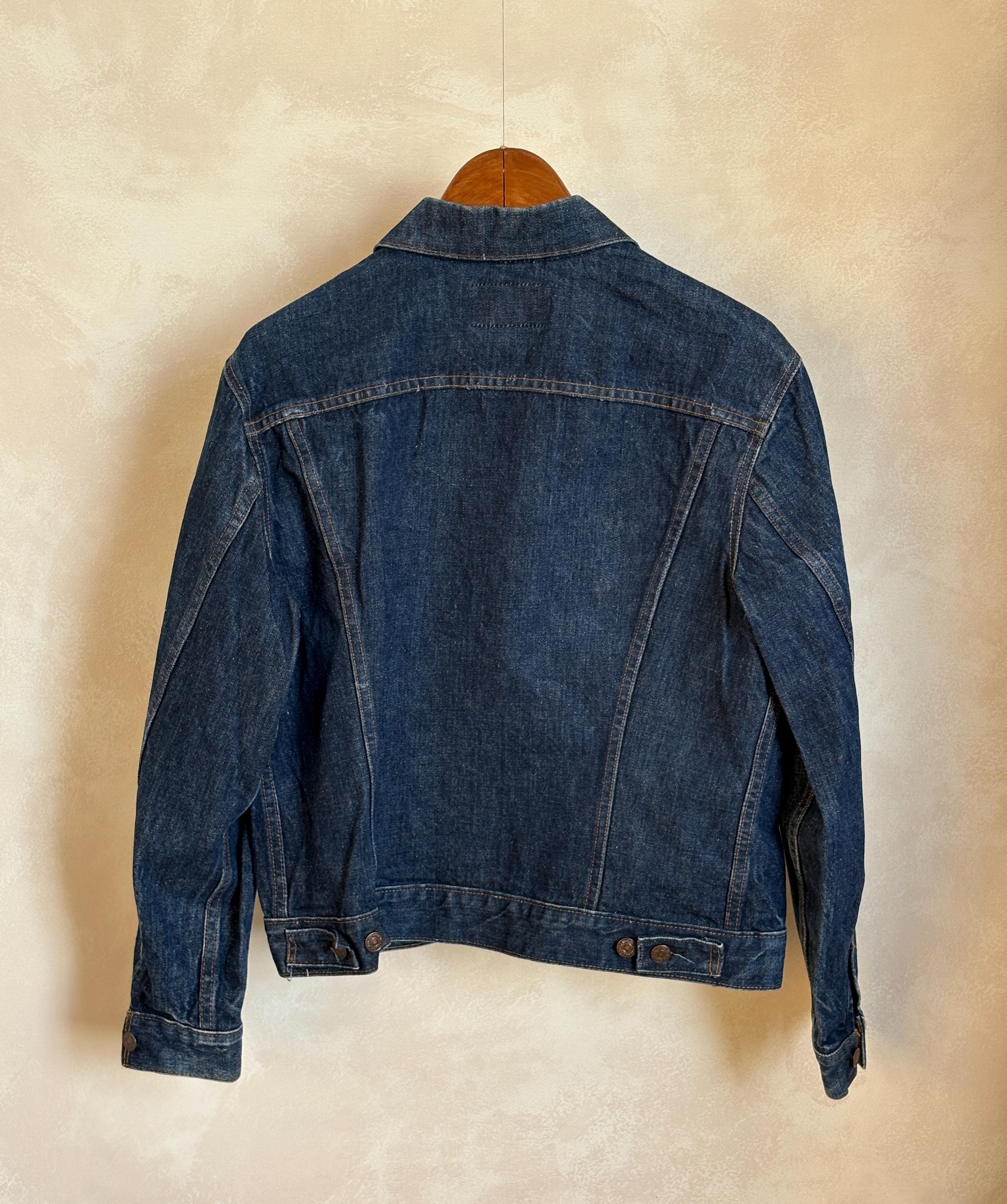Vintage 70s Levi's Denim Jacket Made USA Type III Trucker 70505