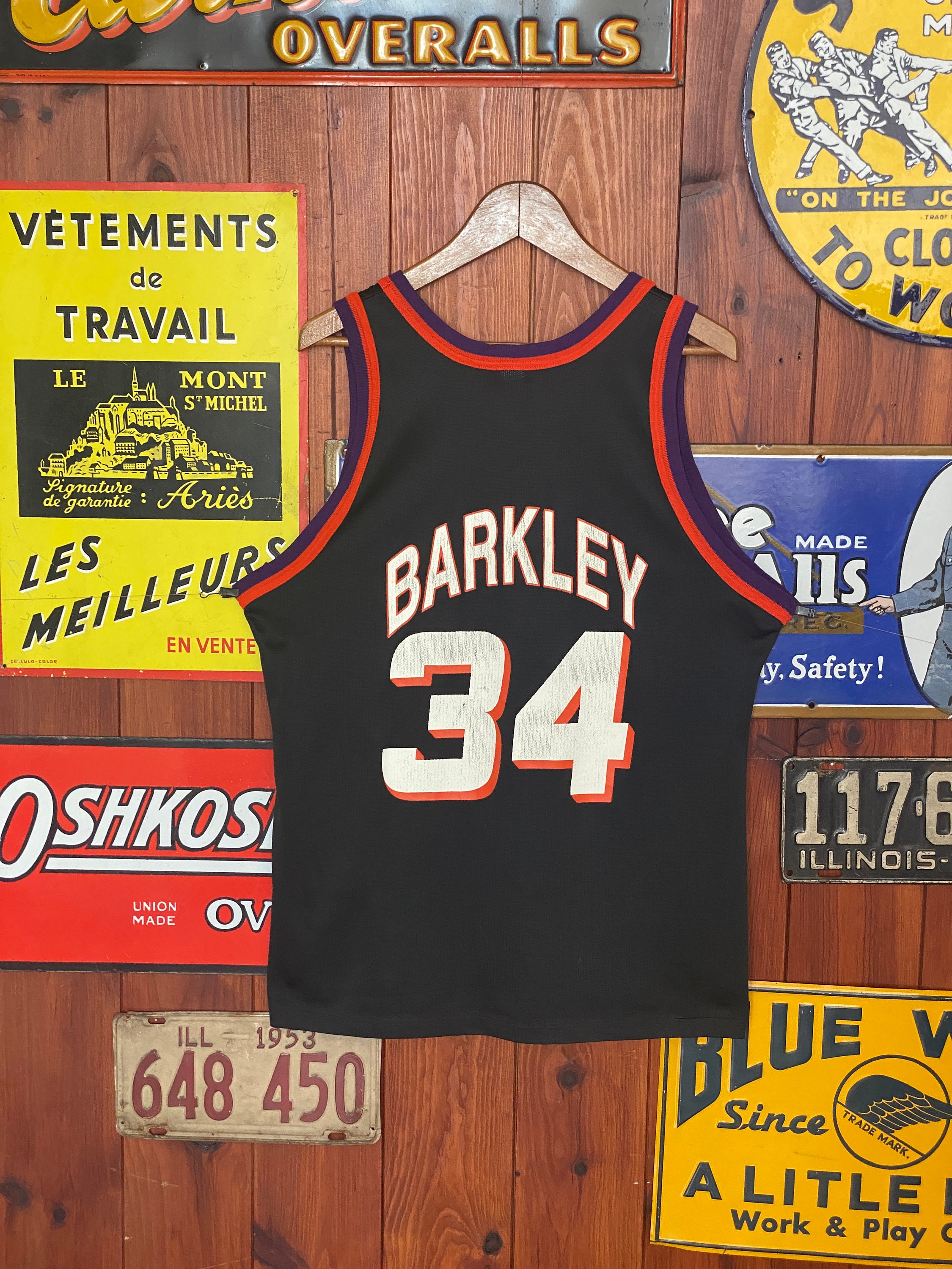 Vintage 90s Phoenix Suns NBA Jersey – Barkley #34 by Champion