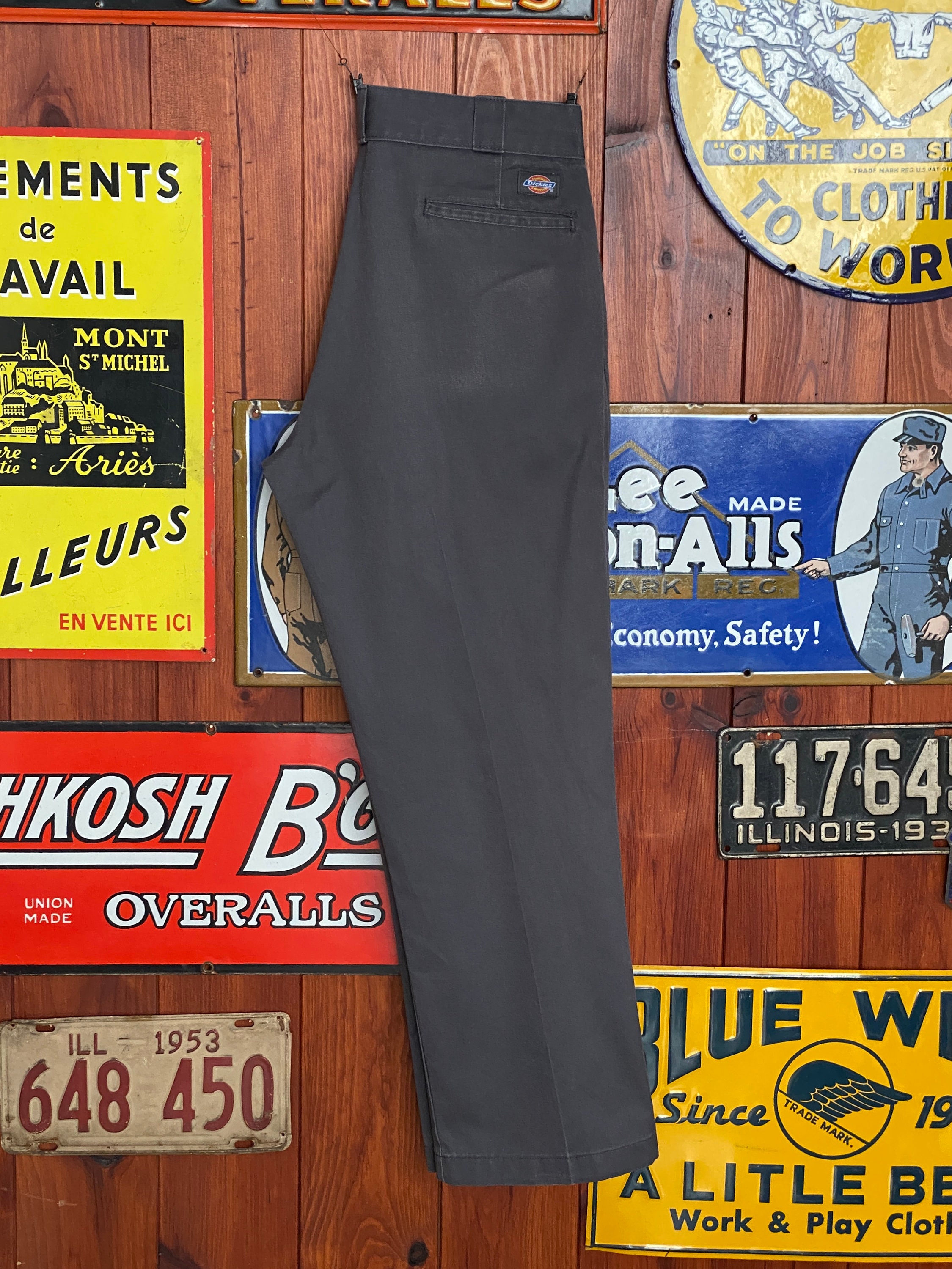 90s Dickies 874 work pants 襤褸 Dickies Men's Original 874 Work Pant 29W x 32L Black