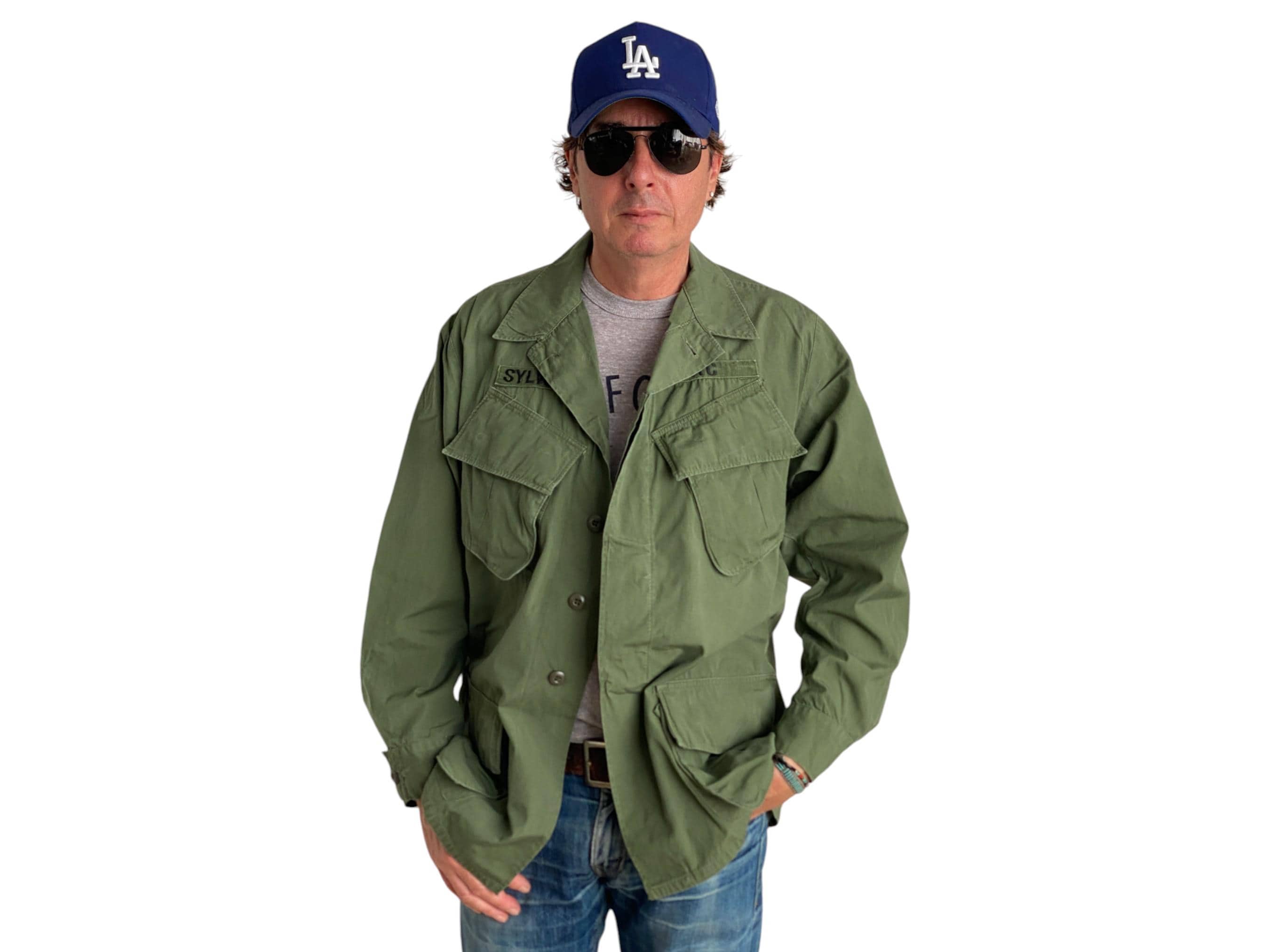 Medium Reg. Authentic 1967 US Army Vintage Vietnam Jungle Jacket