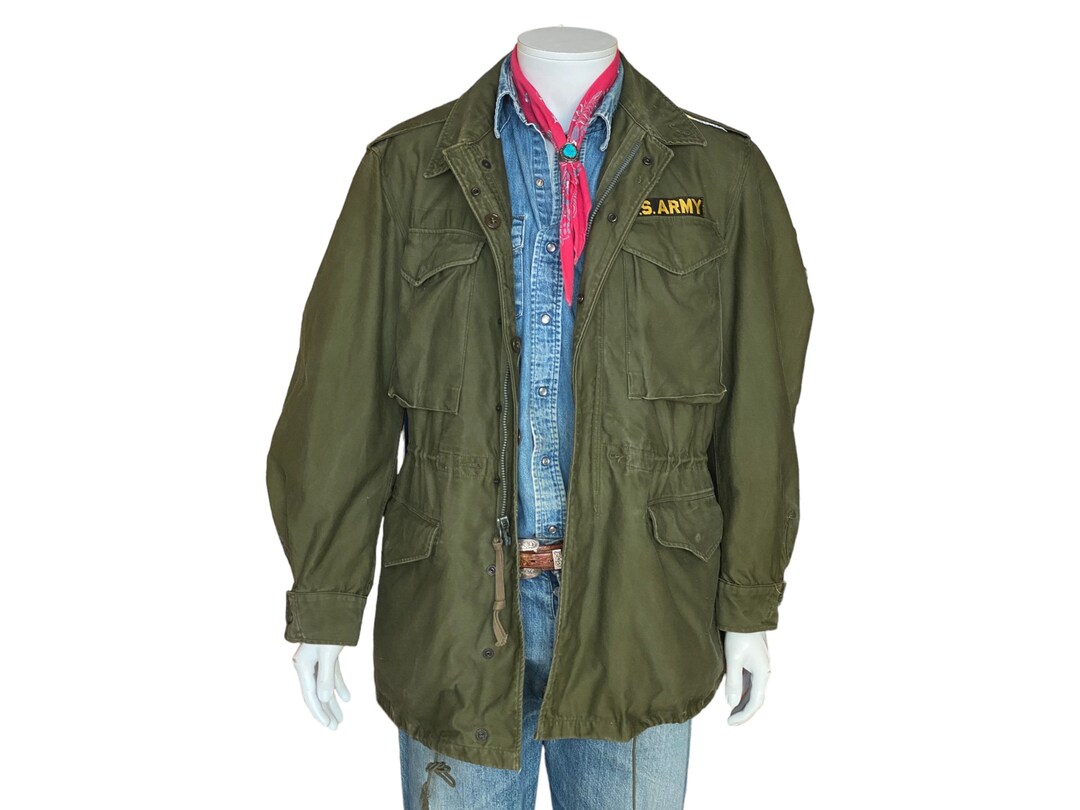 50s US Army M51 Field Jacket OG107 | Small Long | Vintage Military