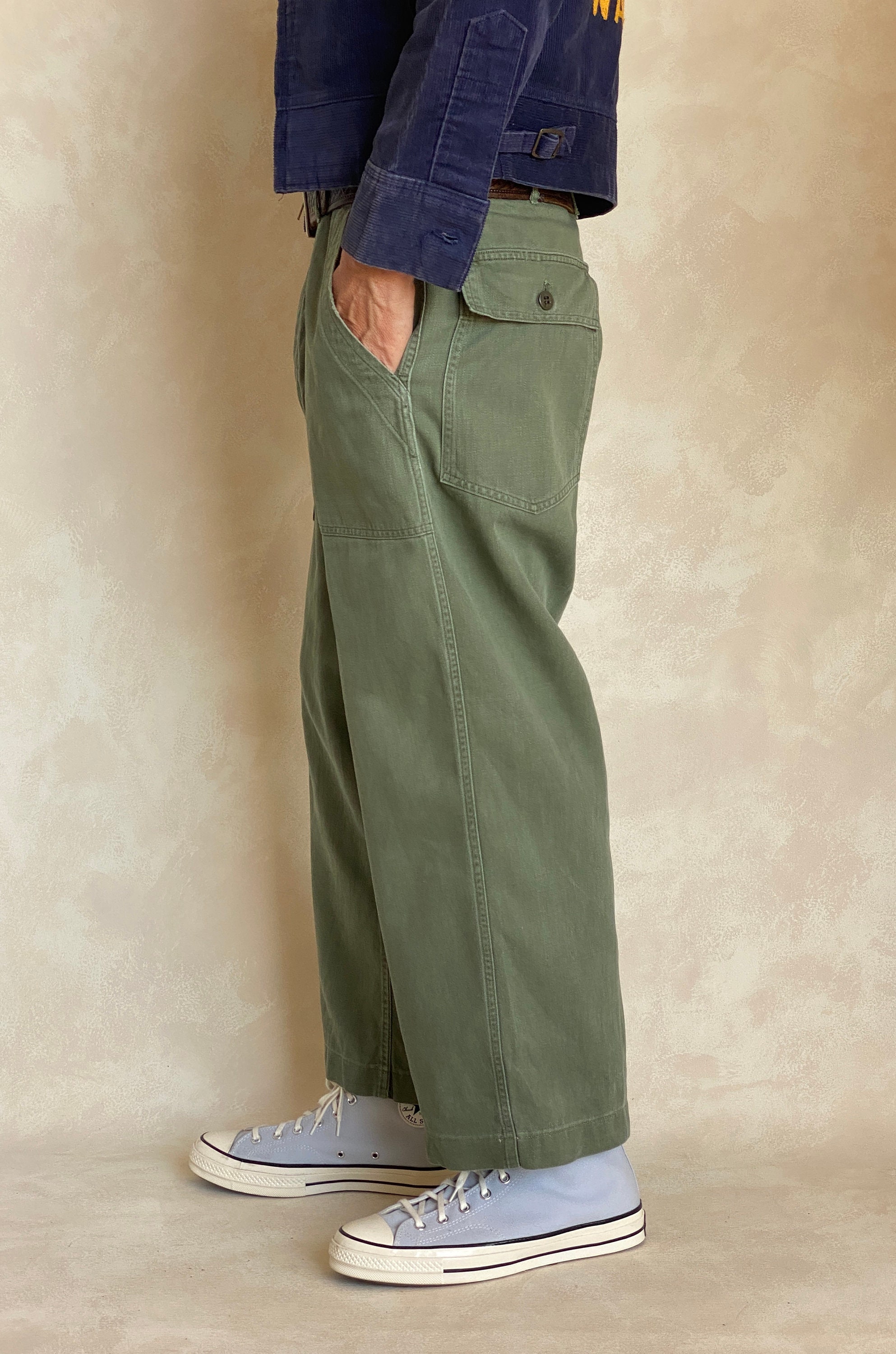 パンツ Used Us Army OG-107 Utility Trouser 60s s-l400.jpg