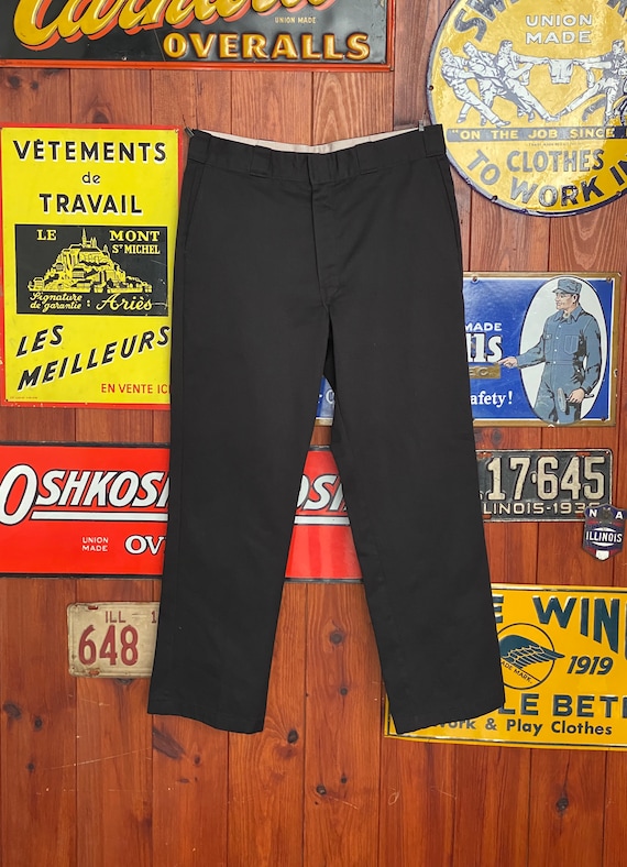 Black Vintage Dickies pants model 874 size 36X30 - image 5