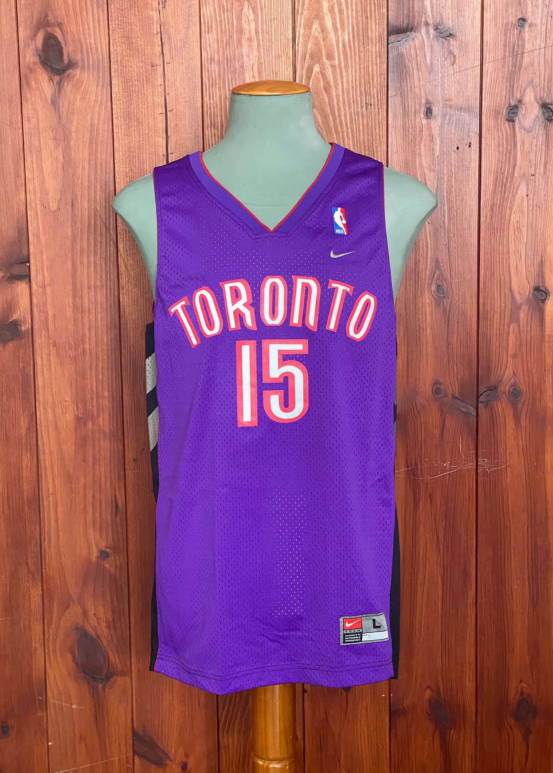 Vintage Nike Toronto Raptors NBA Basketball Purple / Black 