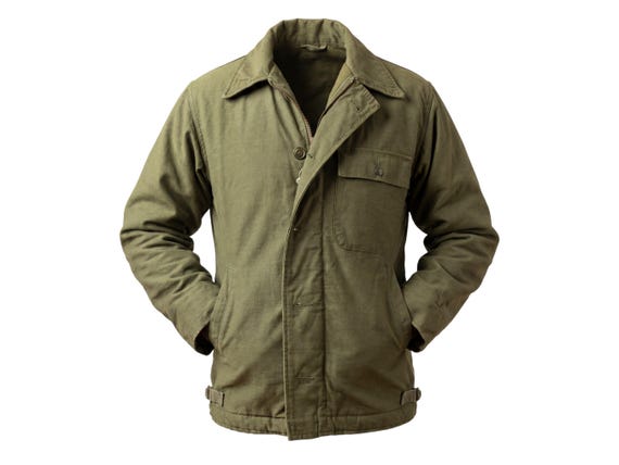 US Navy A-2 Deck Jacket — 1985 Issue, Authentic Military Outerwear