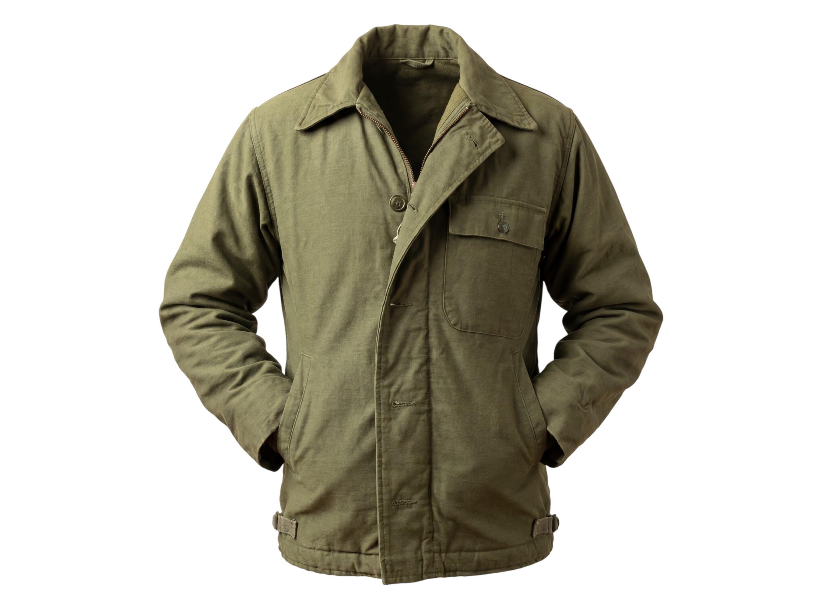 US Navy A-2 Deck Jacket — 1985 Issue, Authentic Military Outerwear