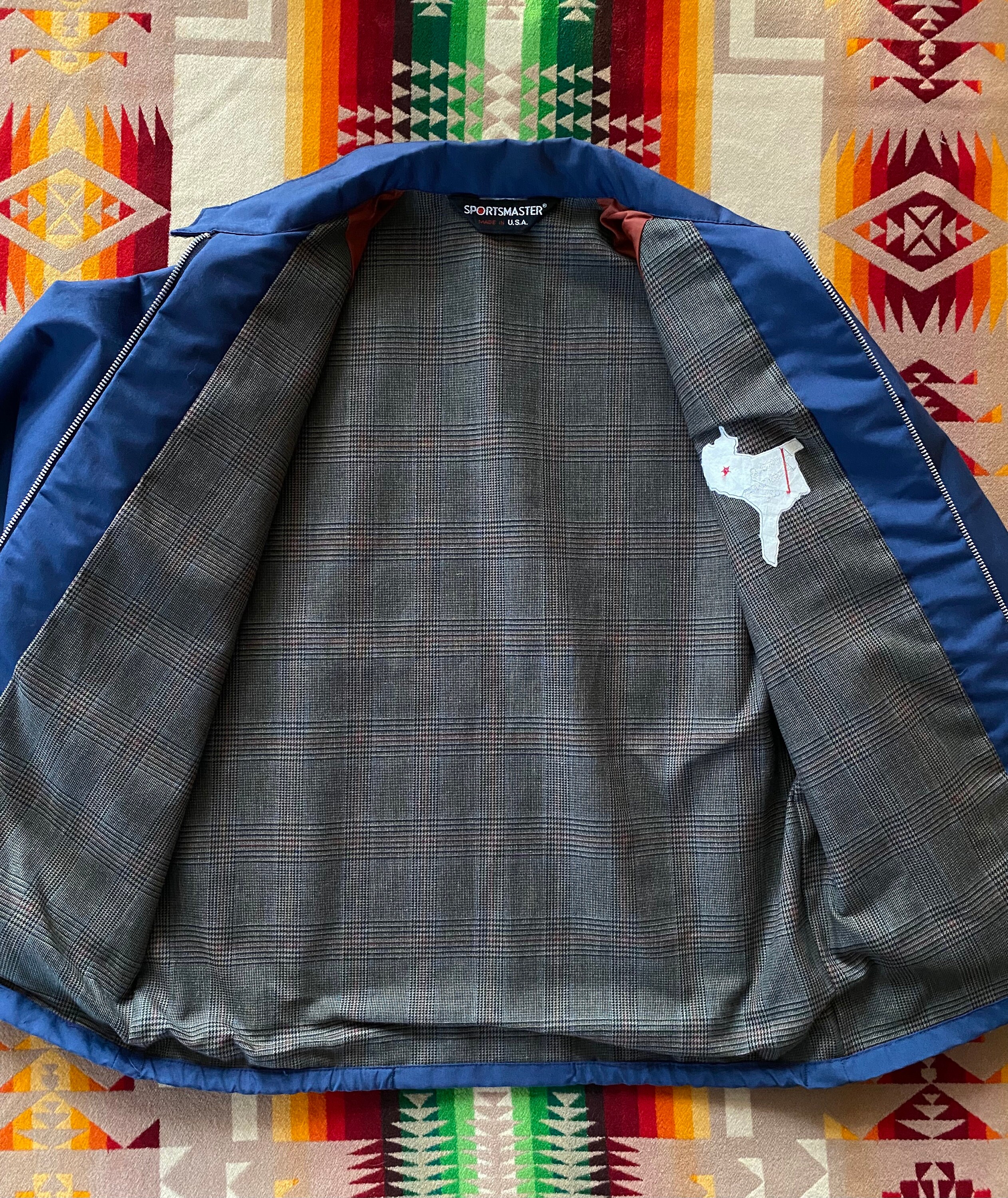 Size M. Vintage 70s Sportsmaster Jacket. Made in USA Baracuta - Etsy