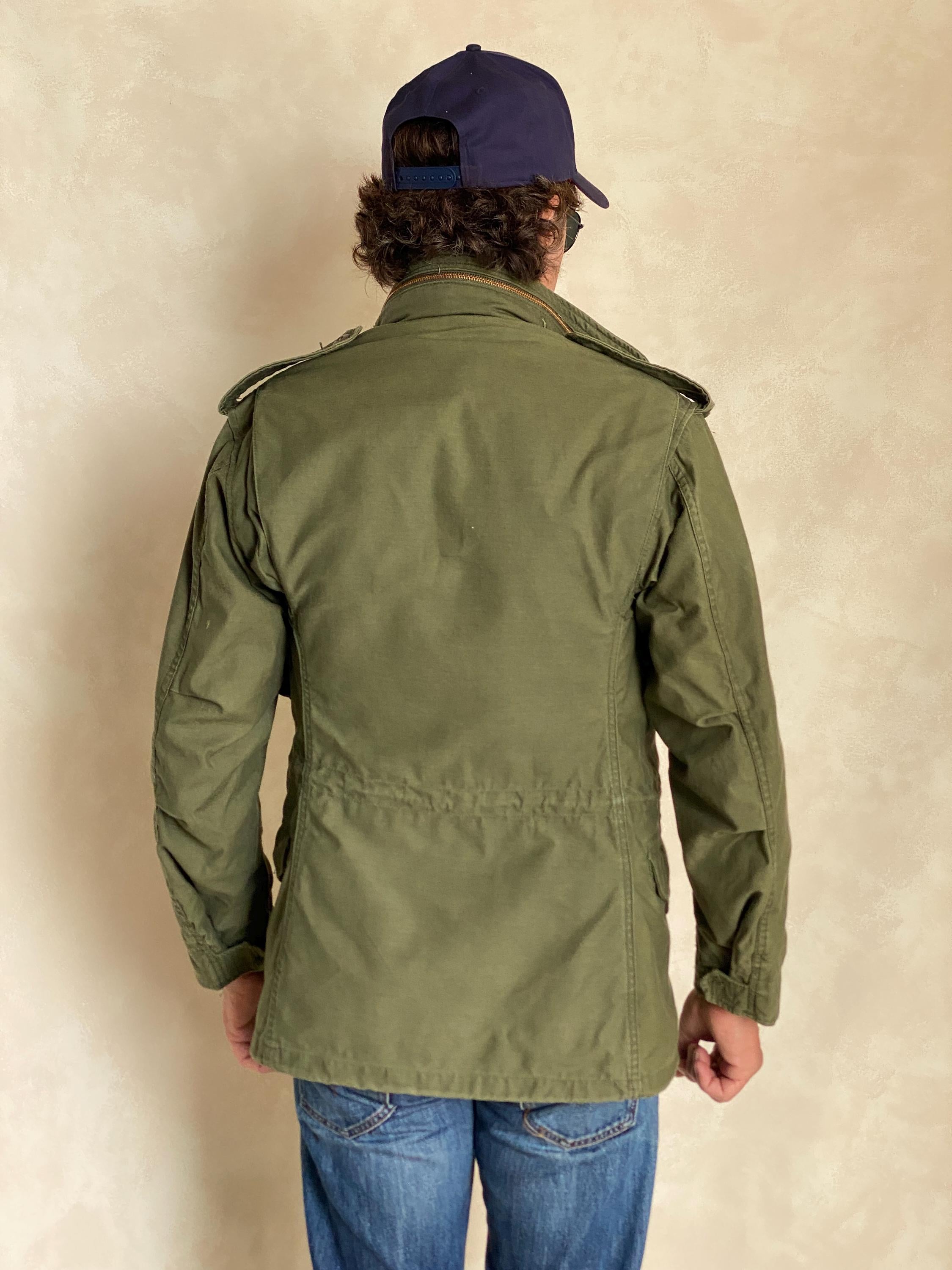 Authentic 1980 Us Army M-65 Field Jacket – Vintage Military Issue