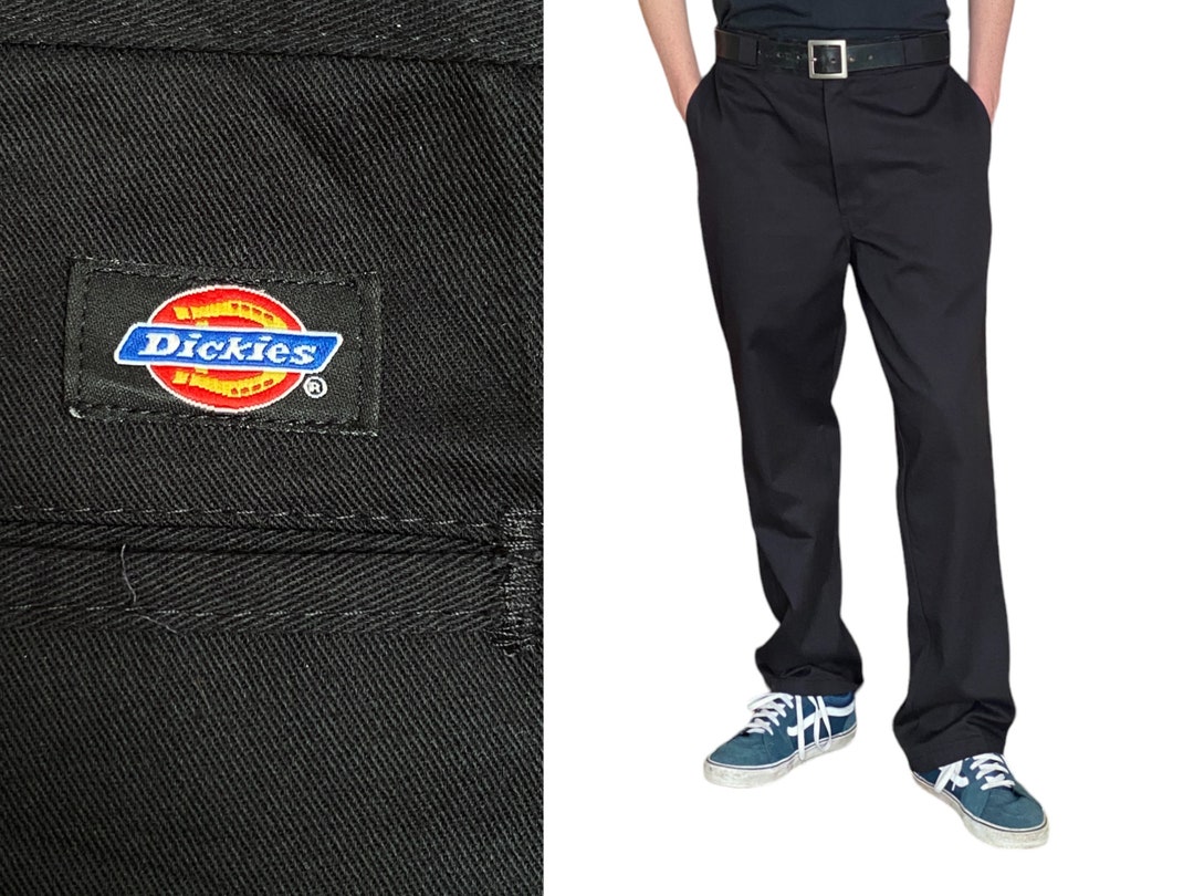38X32 Black Vintage Dickies Pants Model 874 - Etsy