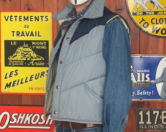 Vintage Brandon Colorado Down Vest – Made in USA – Size Medium
