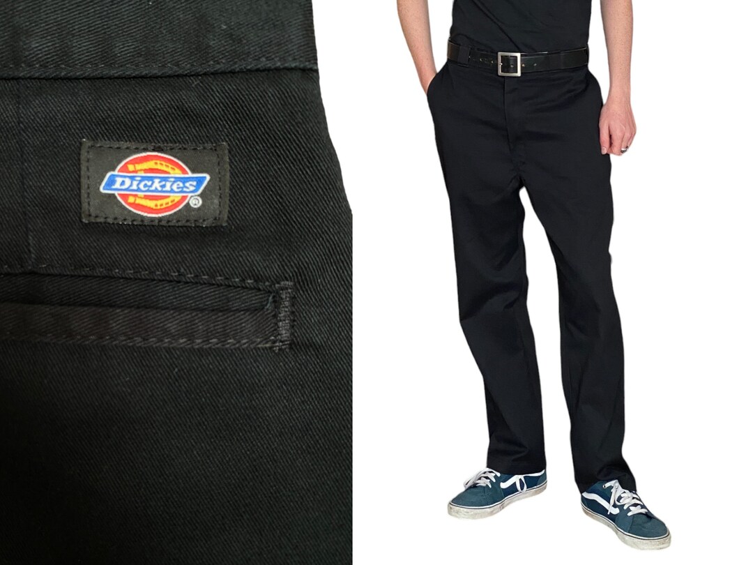 Vintage Dickies 874 Work Pants – Black – Made in USA | Classic
