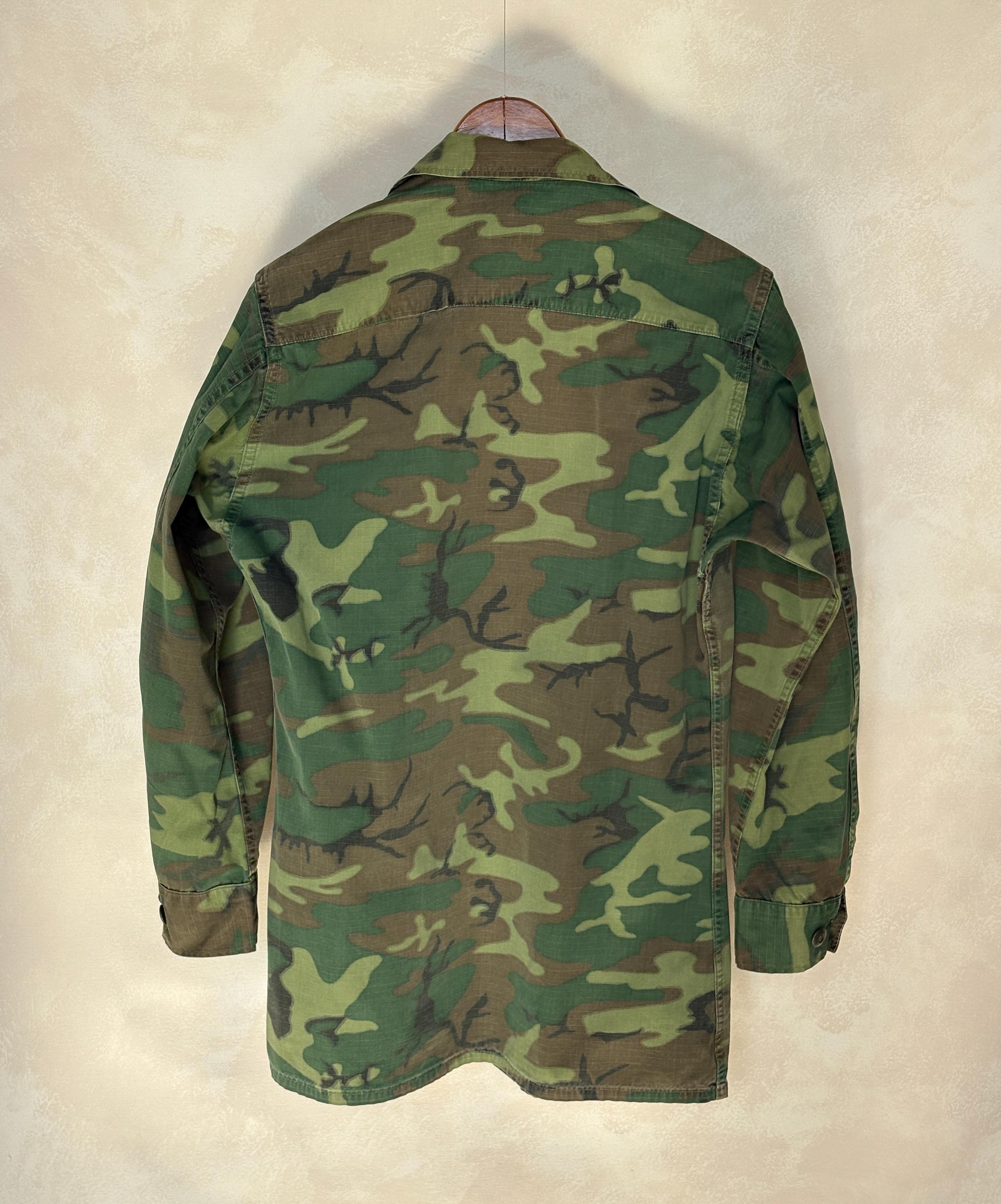 Authentic 1969 USMC ERDL Camouflage Jungle Jacket | Vietnam War 