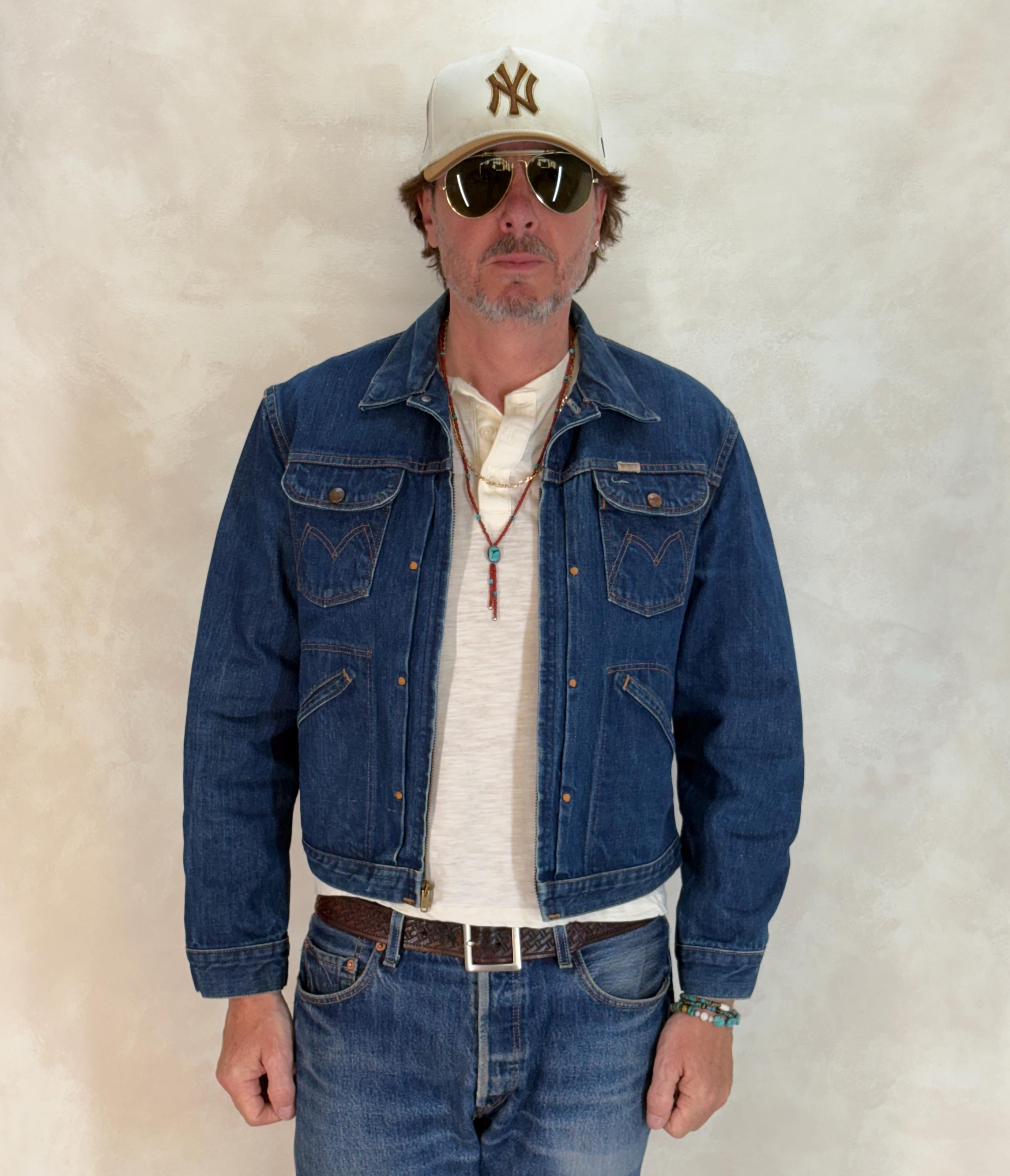 Vintage 60s Maverick 24MJZ Denim Jacket Made in USA – Raw Denim