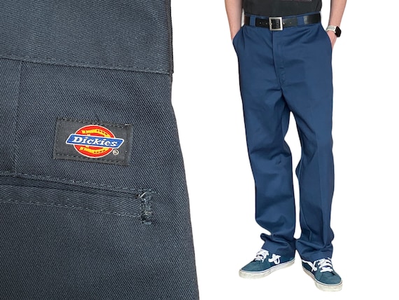 Vintage Dickies 874 Work Pants | Blue Classic Straight-leg