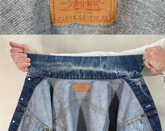 Vintage 70s Levi's 70505 Denim Jacket – 2-pocket Type III Trucker