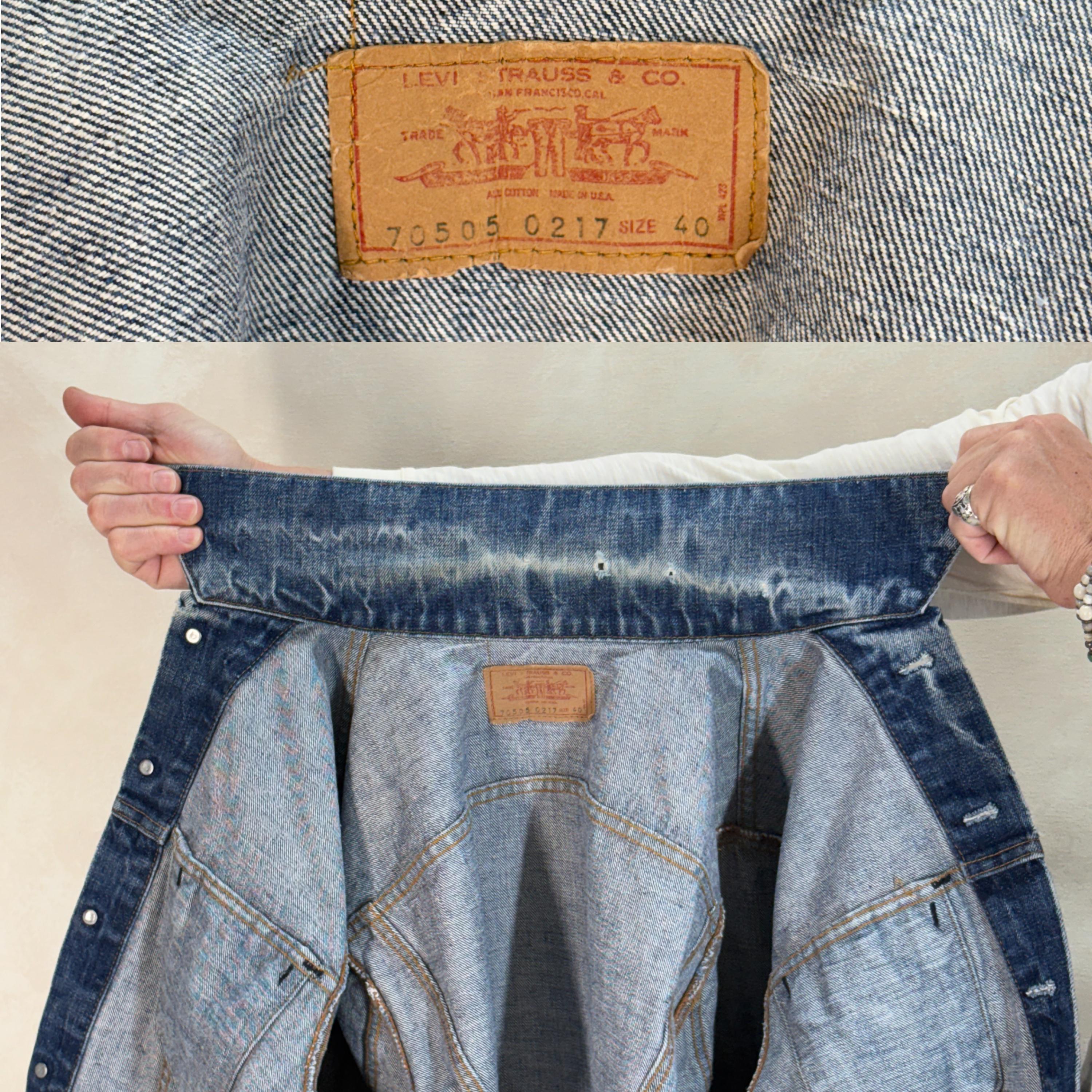 ジャケット・アウター 70's Vintage Levi's 70505 Made in USA 70's Levi's 70505 デニムジャケット | アメリカ製 - 古着屋