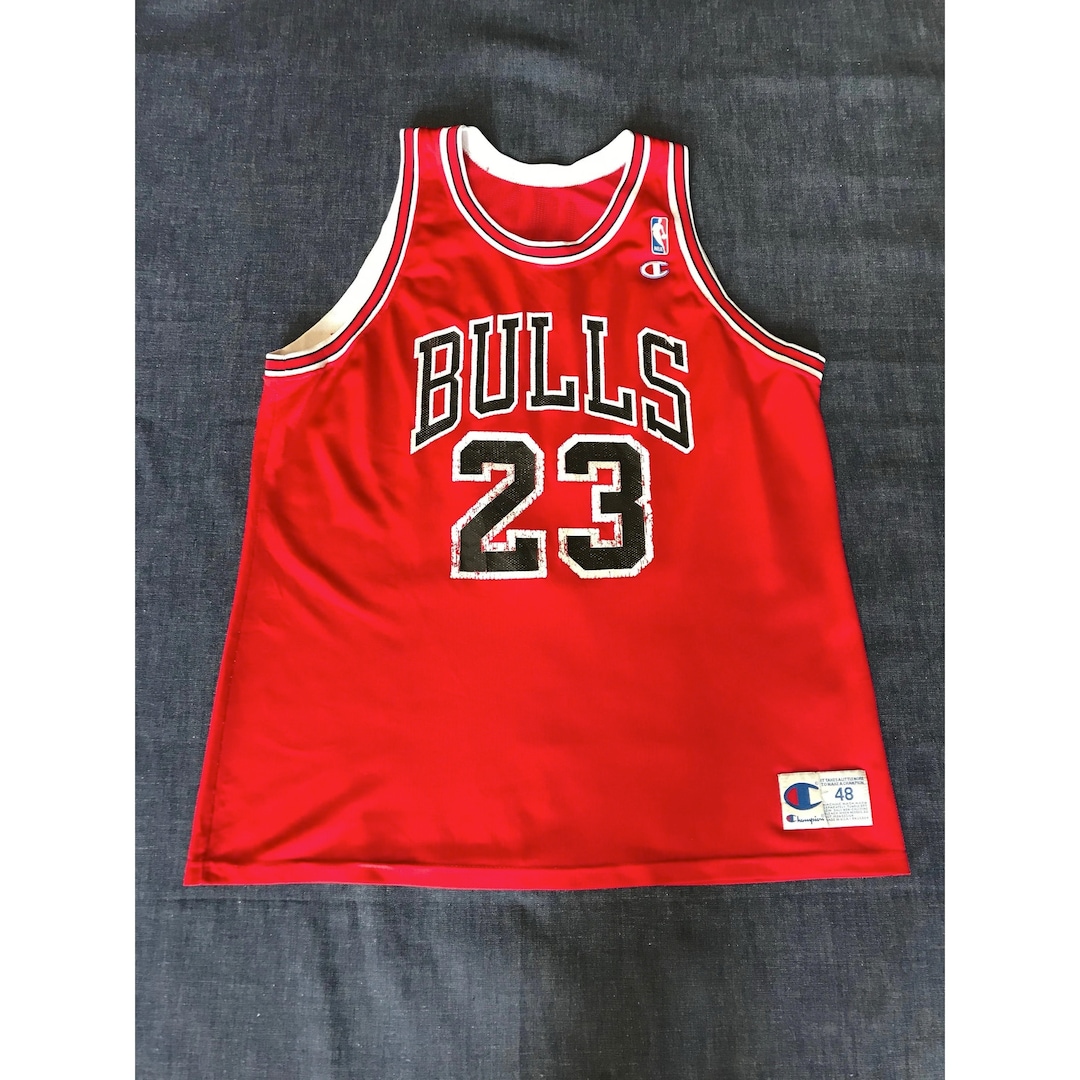 LegacyVintage99 Vintage Chicago Bulls Michael Jordan #23 Jersey Champion Size Large L NBA Basketball Air Jordan 1990s 90s