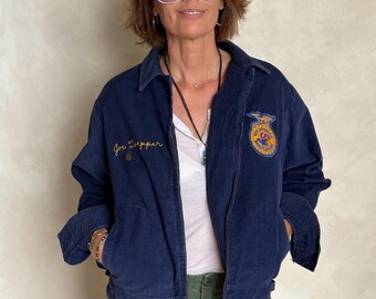 Vintage 70s FFA Illinois Corduroy Jacket – Future Farmers of