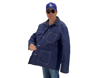 Vintage Wearguard Workwear Jacket L 90s Chore USA Made Beige - Etsy